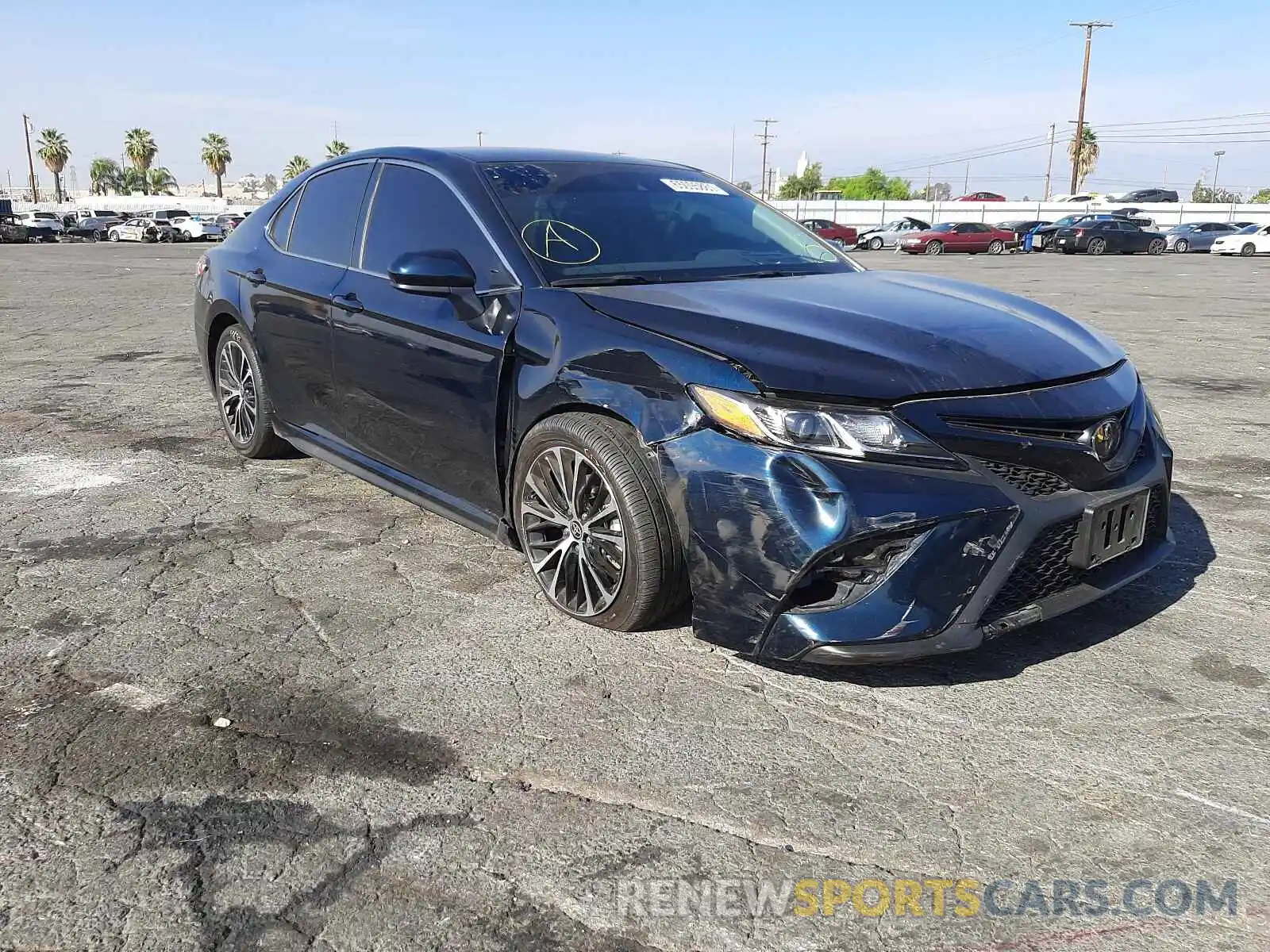 1 Photograph of a damaged car 4T1G11AK5LU971778 TOYOTA CAMRY 2020