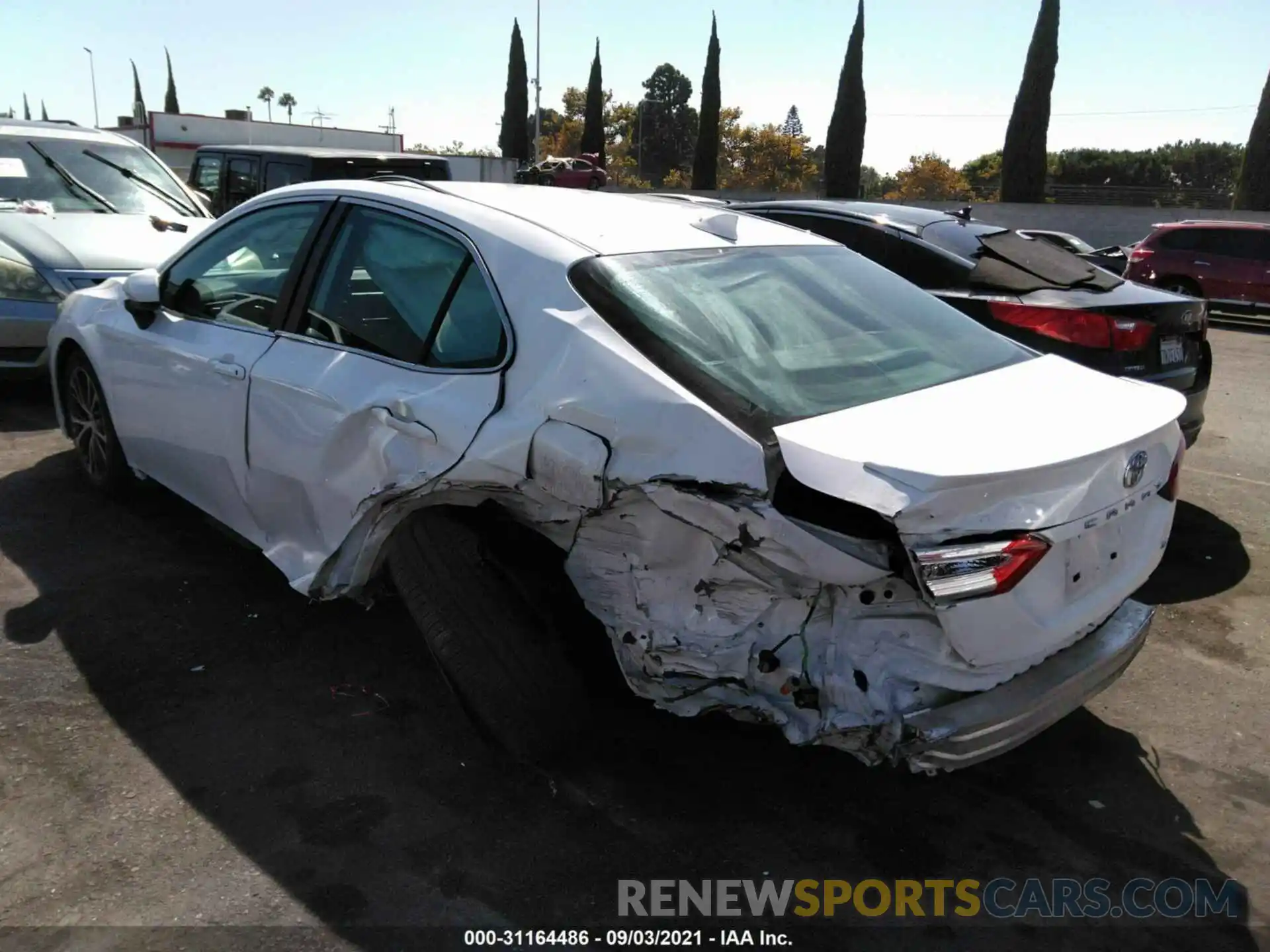 3 Photograph of a damaged car 4T1G11AK5LU976429 TOYOTA CAMRY 2020