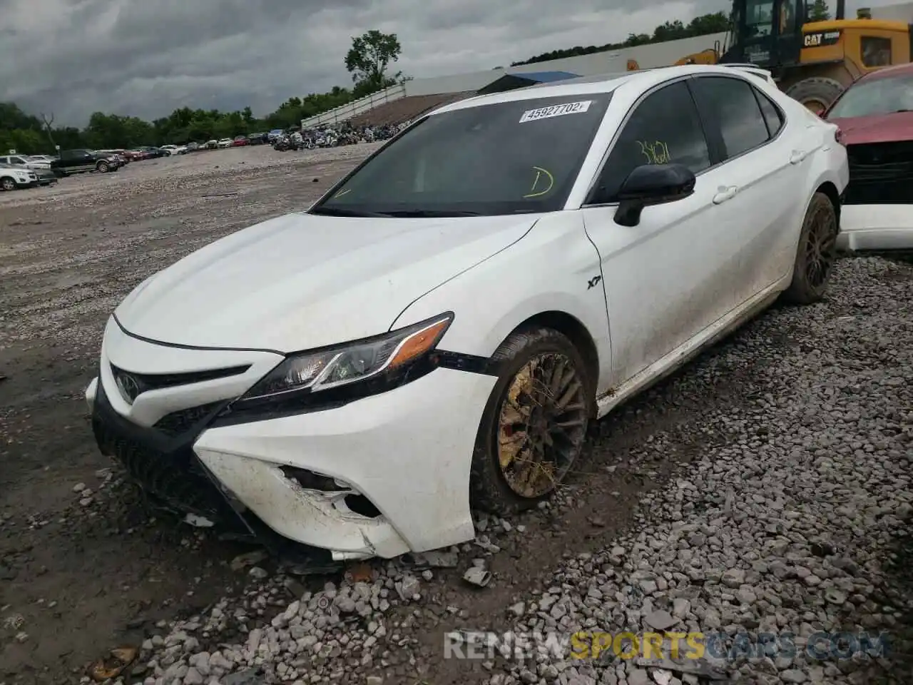 2 Photograph of a damaged car 4T1G11AK5LU977547 TOYOTA CAMRY 2020