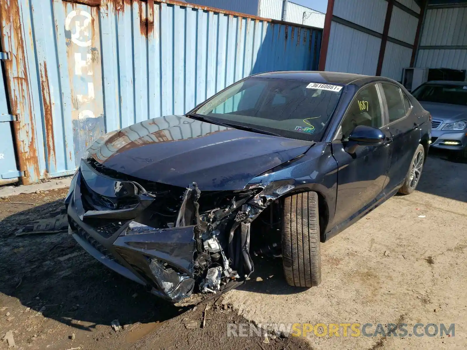 2 Photograph of a damaged car 4T1G11AK5LU987463 TOYOTA CAMRY 2020