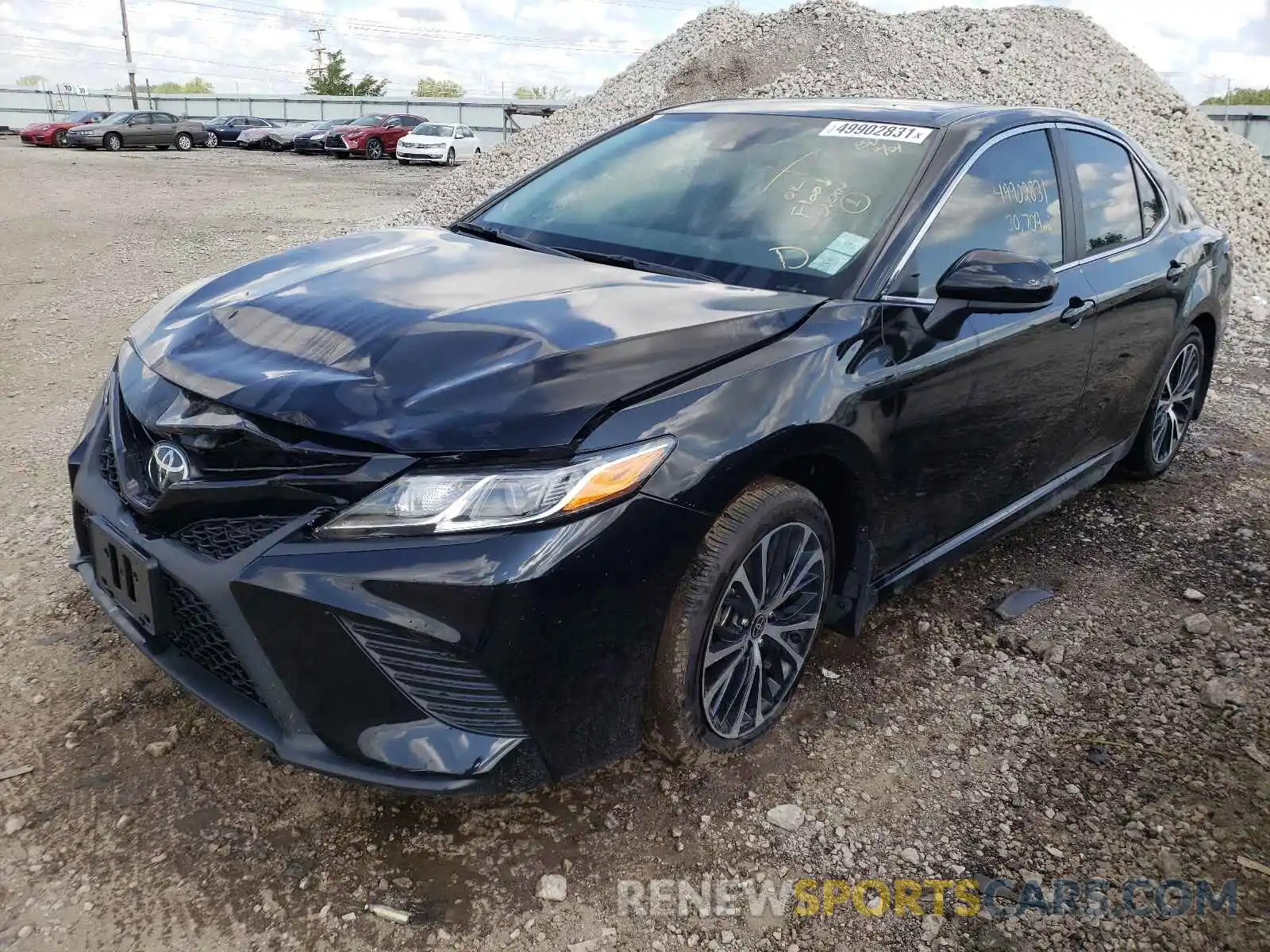 2 Photograph of a damaged car 4T1G11AK5LU995207 TOYOTA CAMRY 2020