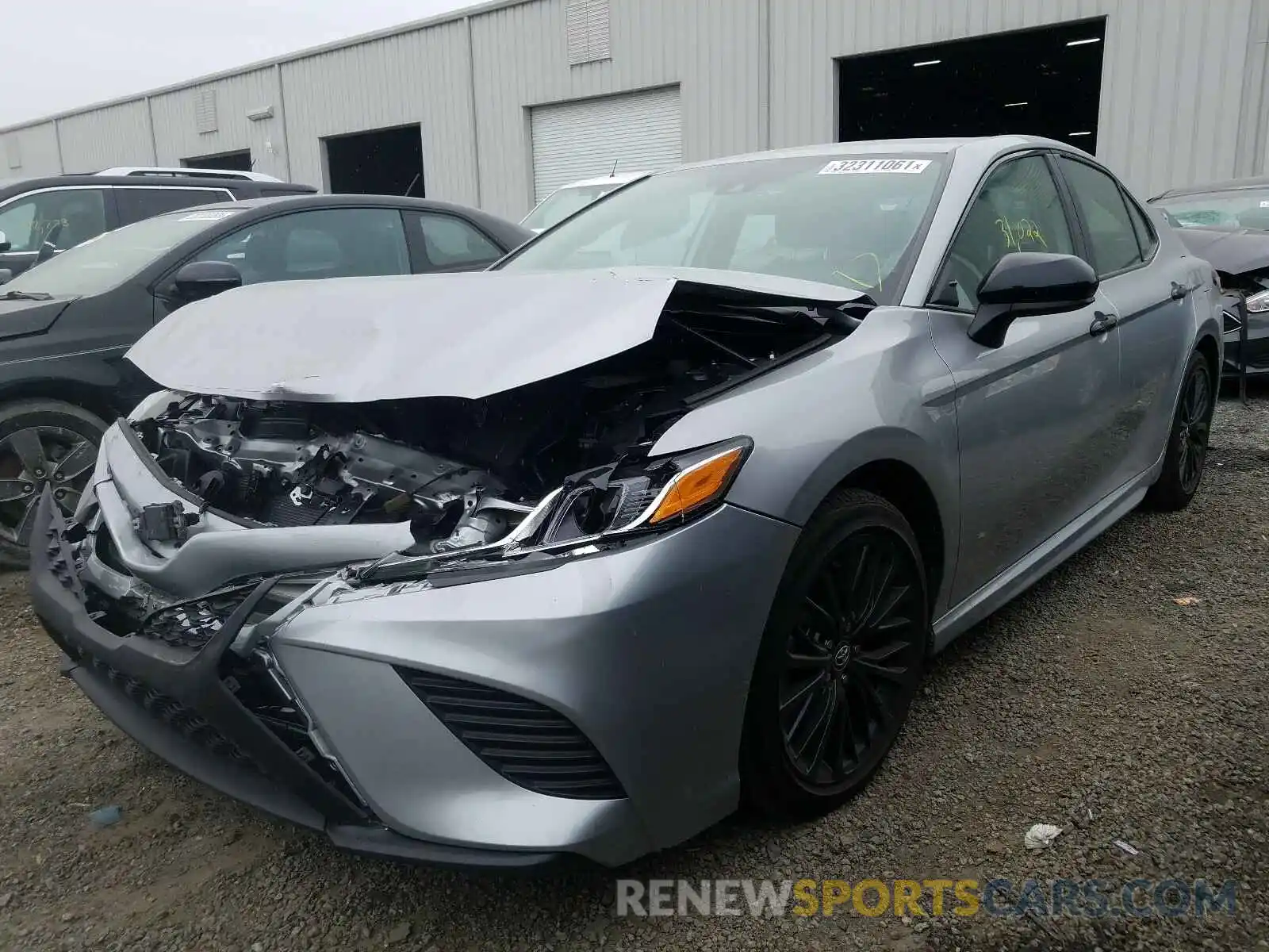 2 Photograph of a damaged car 4T1G11AK6LU303357 TOYOTA CAMRY 2020