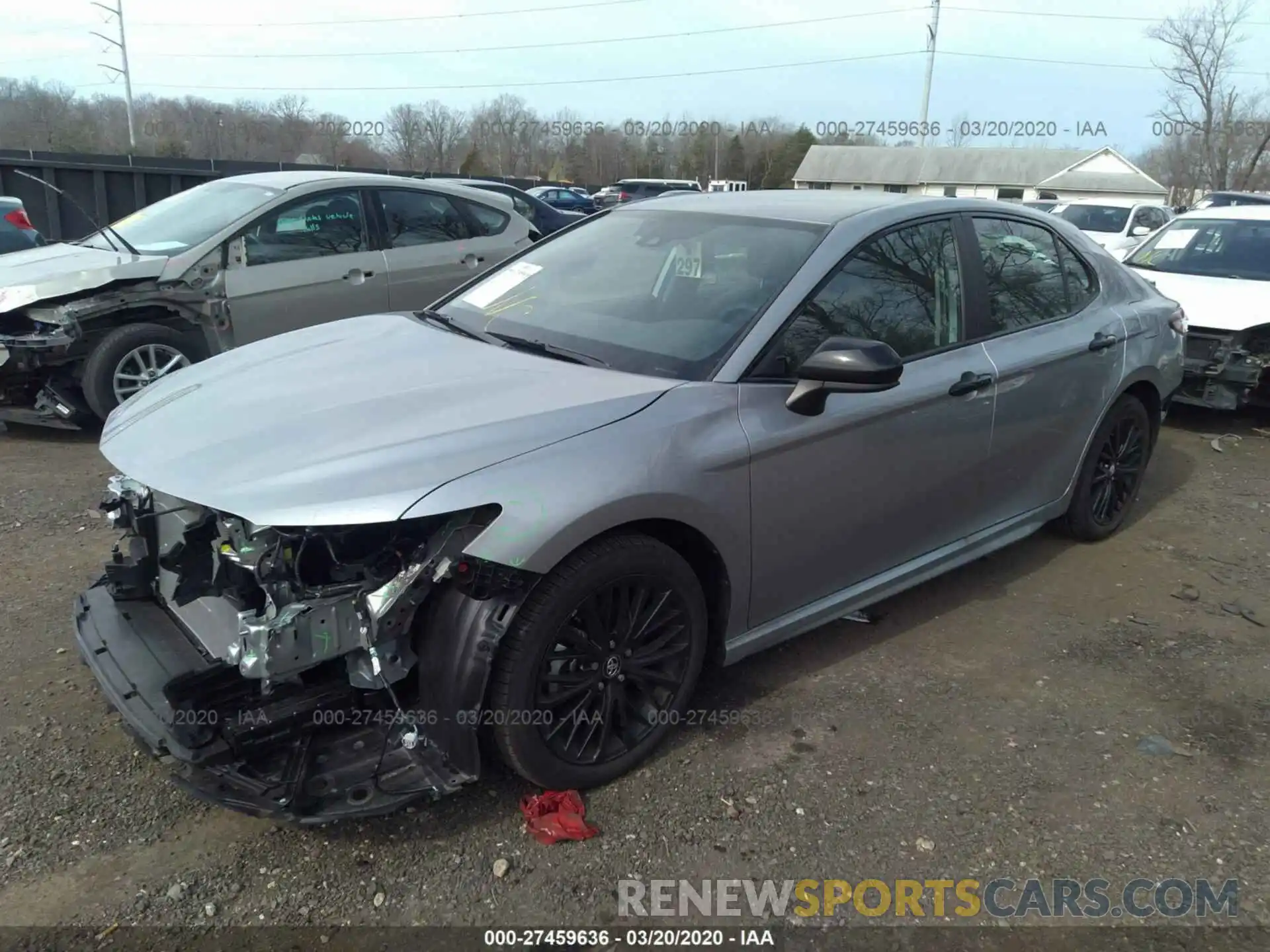 2 Photograph of a damaged car 4T1G11AK6LU305139 TOYOTA CAMRY 2020