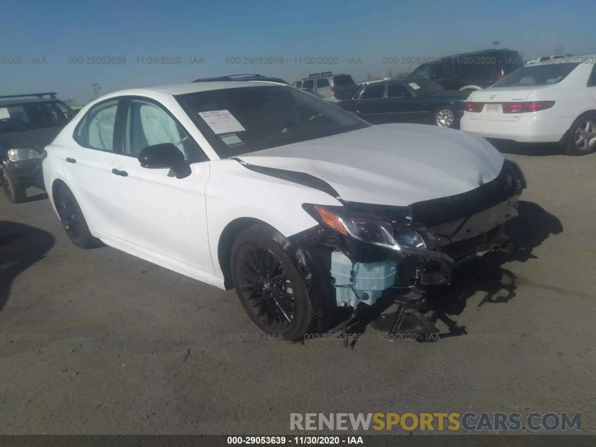 1 Photograph of a damaged car 4T1G11AK6LU307019 TOYOTA CAMRY 2020