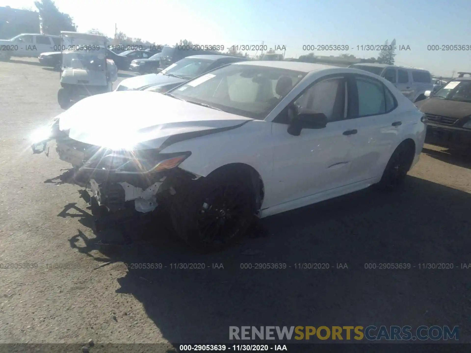 2 Photograph of a damaged car 4T1G11AK6LU307019 TOYOTA CAMRY 2020