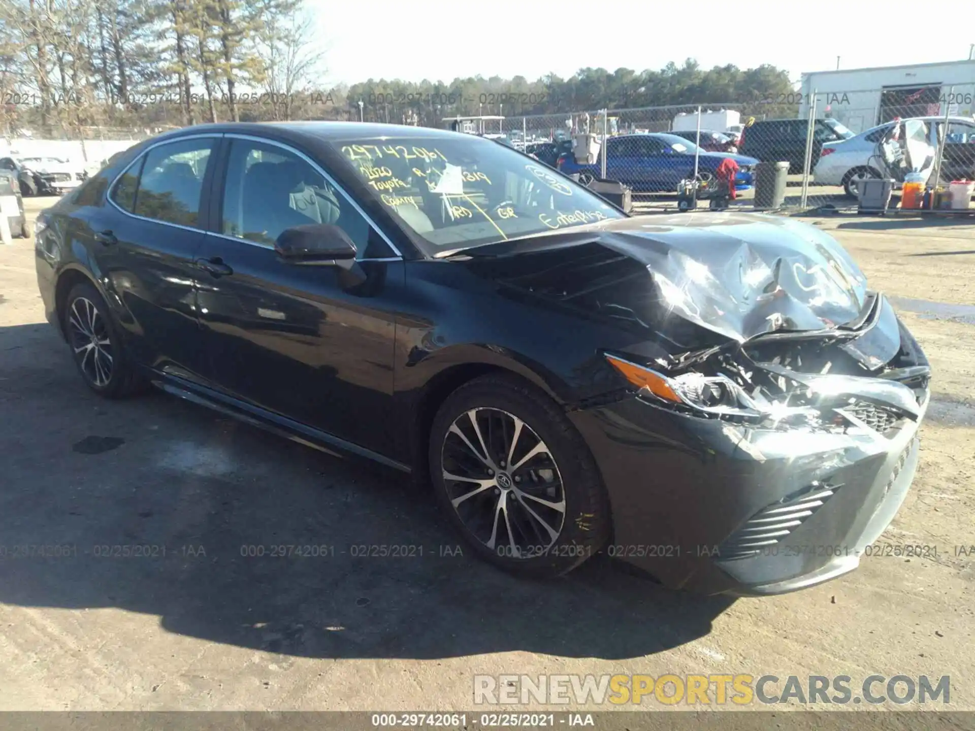 1 Photograph of a damaged car 4T1G11AK6LU307179 TOYOTA CAMRY 2020