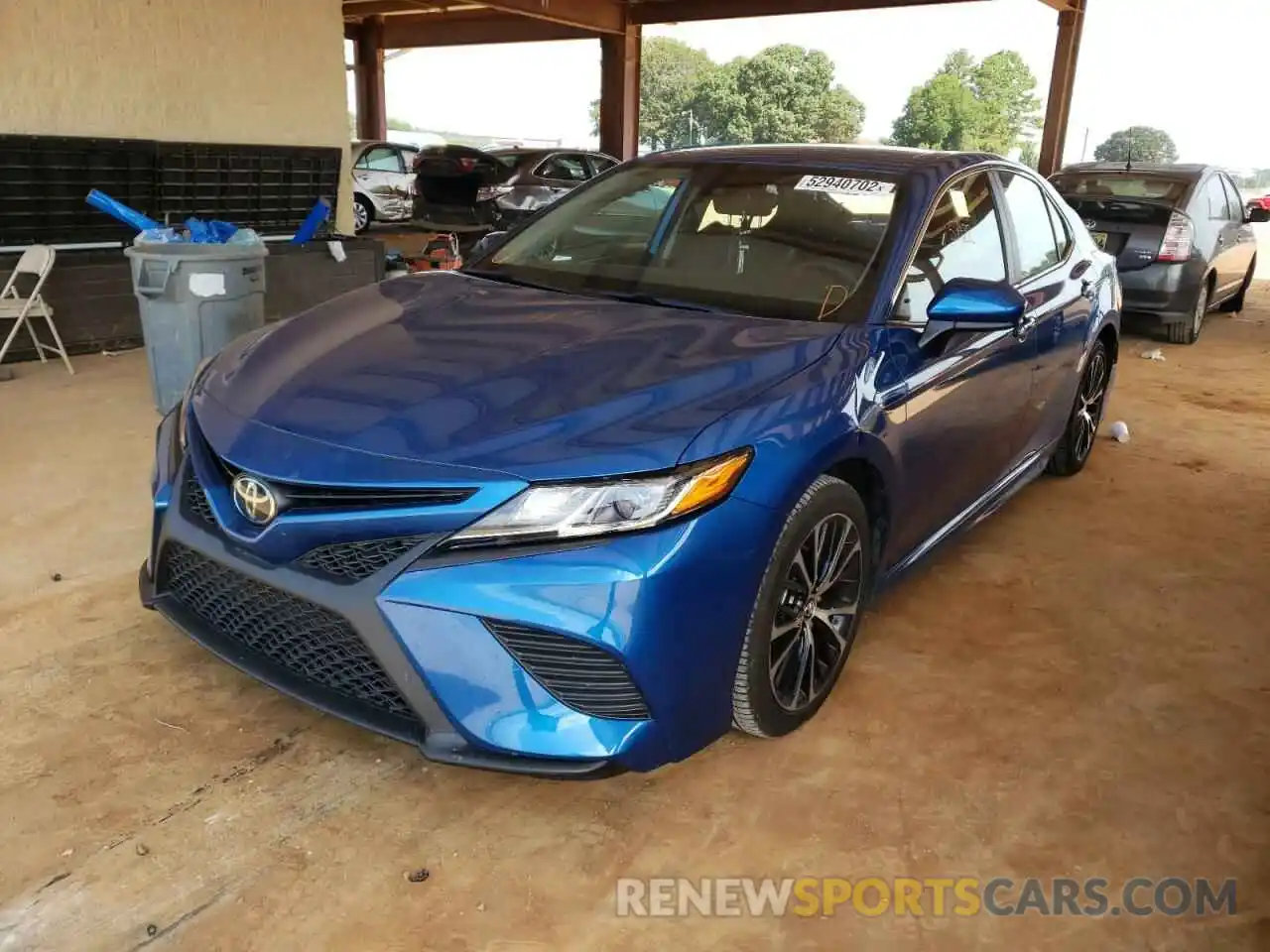 2 Photograph of a damaged car 4T1G11AK6LU308574 TOYOTA CAMRY 2020