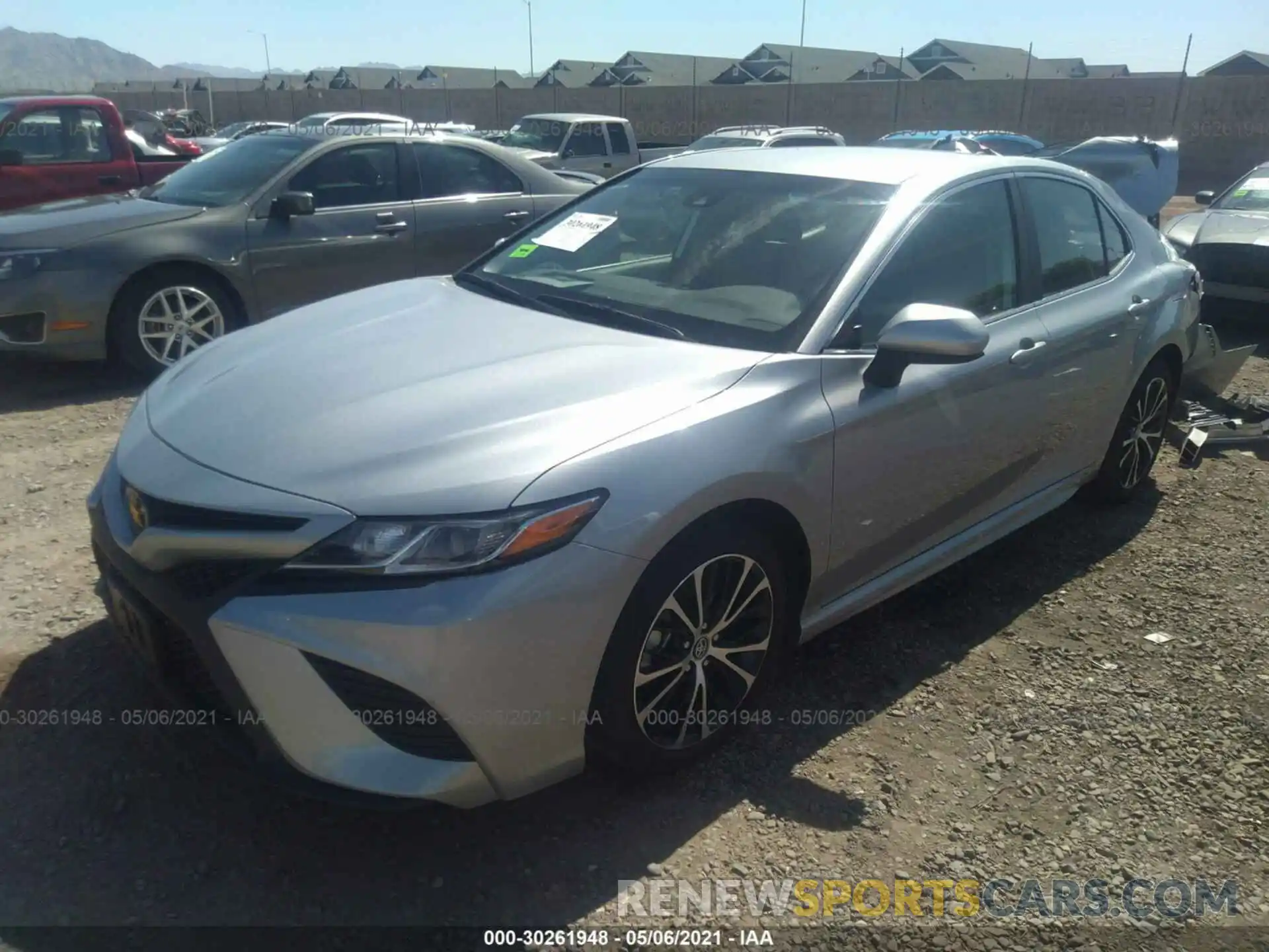 2 Photograph of a damaged car 4T1G11AK6LU308803 TOYOTA CAMRY 2020