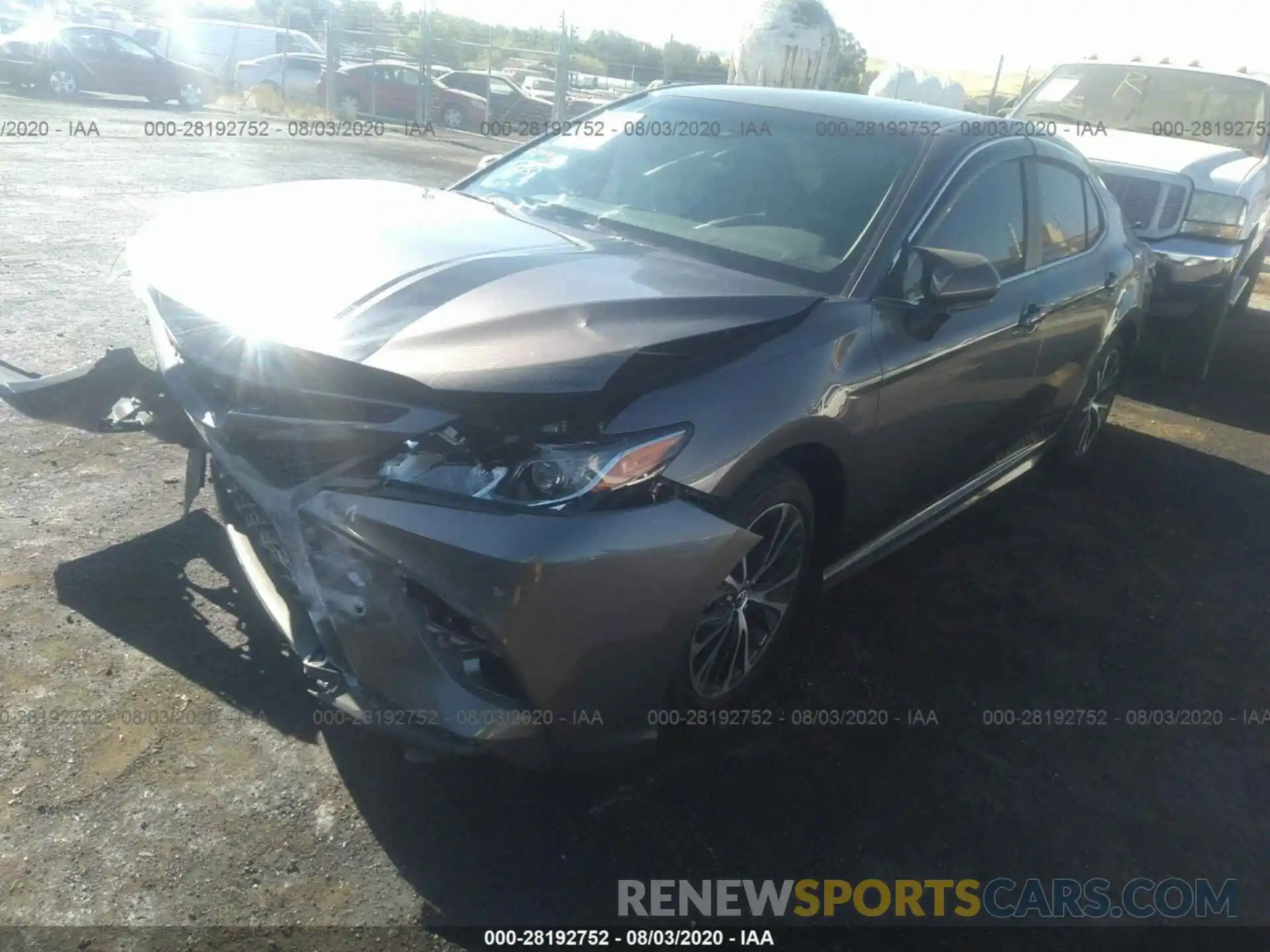 2 Photograph of a damaged car 4T1G11AK6LU316335 TOYOTA CAMRY 2020