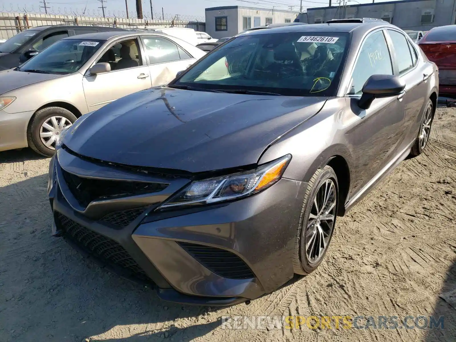 2 Photograph of a damaged car 4T1G11AK6LU325939 TOYOTA CAMRY 2020