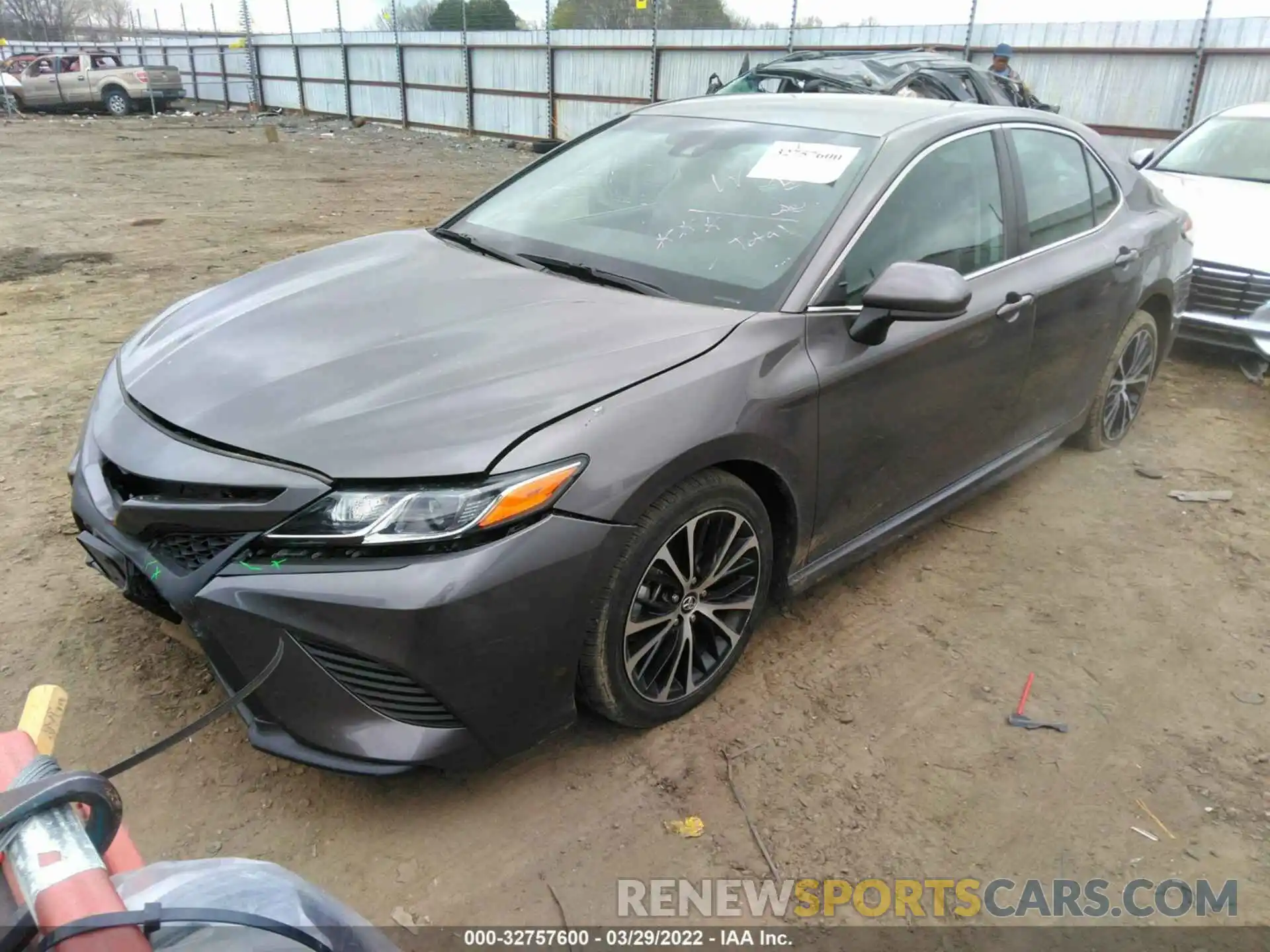 2 Photograph of a damaged car 4T1G11AK6LU327271 TOYOTA CAMRY 2020