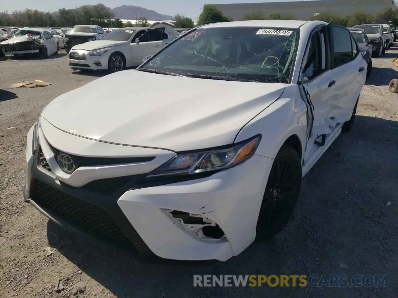 2 Photograph of a damaged car 4T1G11AK6LU329098 TOYOTA CAMRY 2020