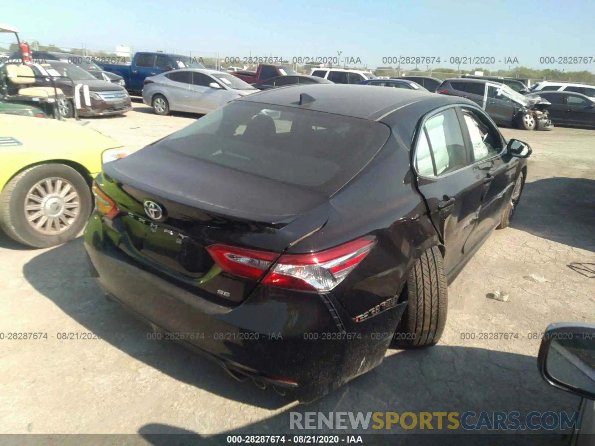 3 Photograph of a damaged car 4T1G11AK6LU332759 TOYOTA CAMRY 2020