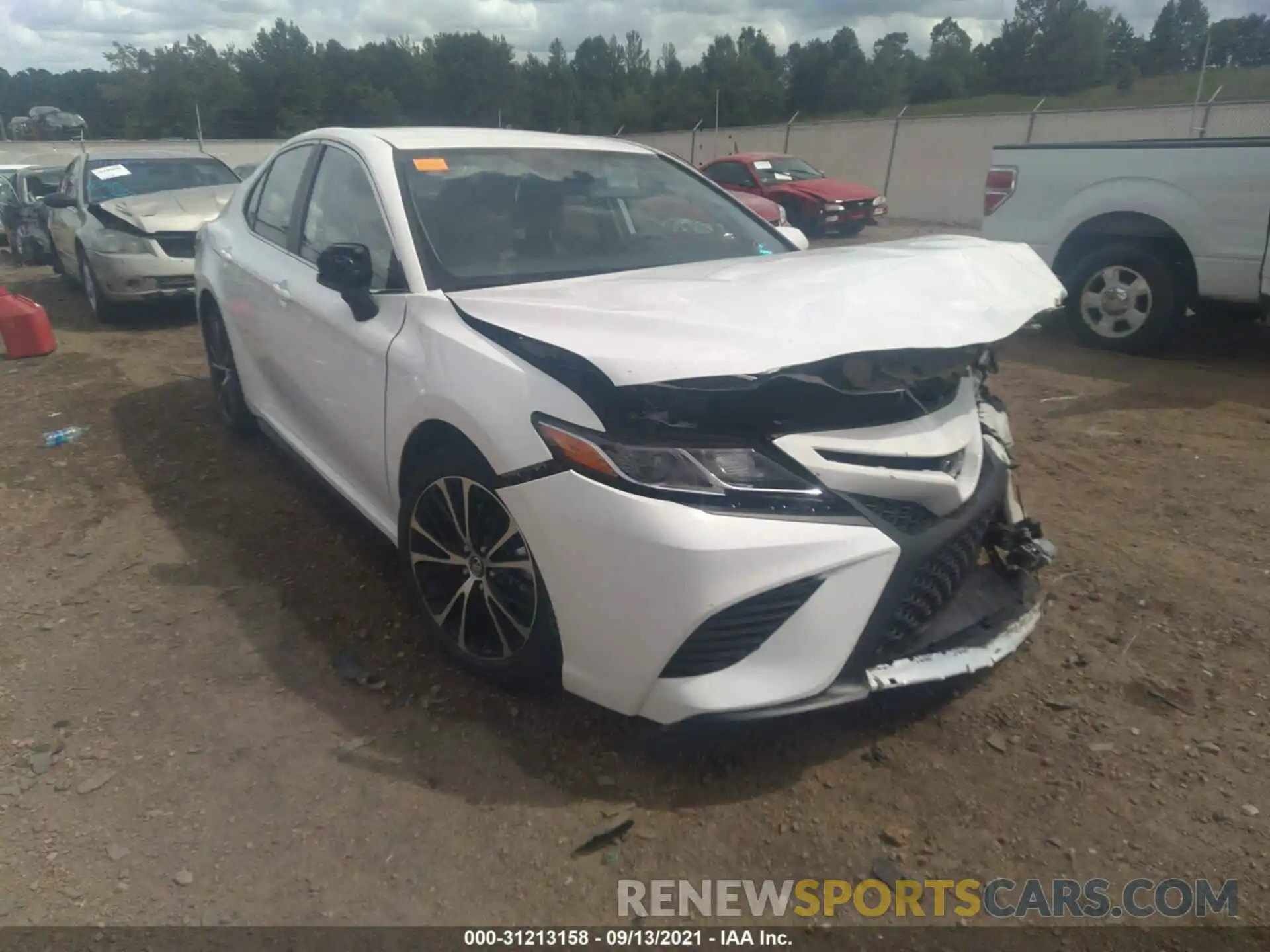 1 Photograph of a damaged car 4T1G11AK6LU337881 TOYOTA CAMRY 2020