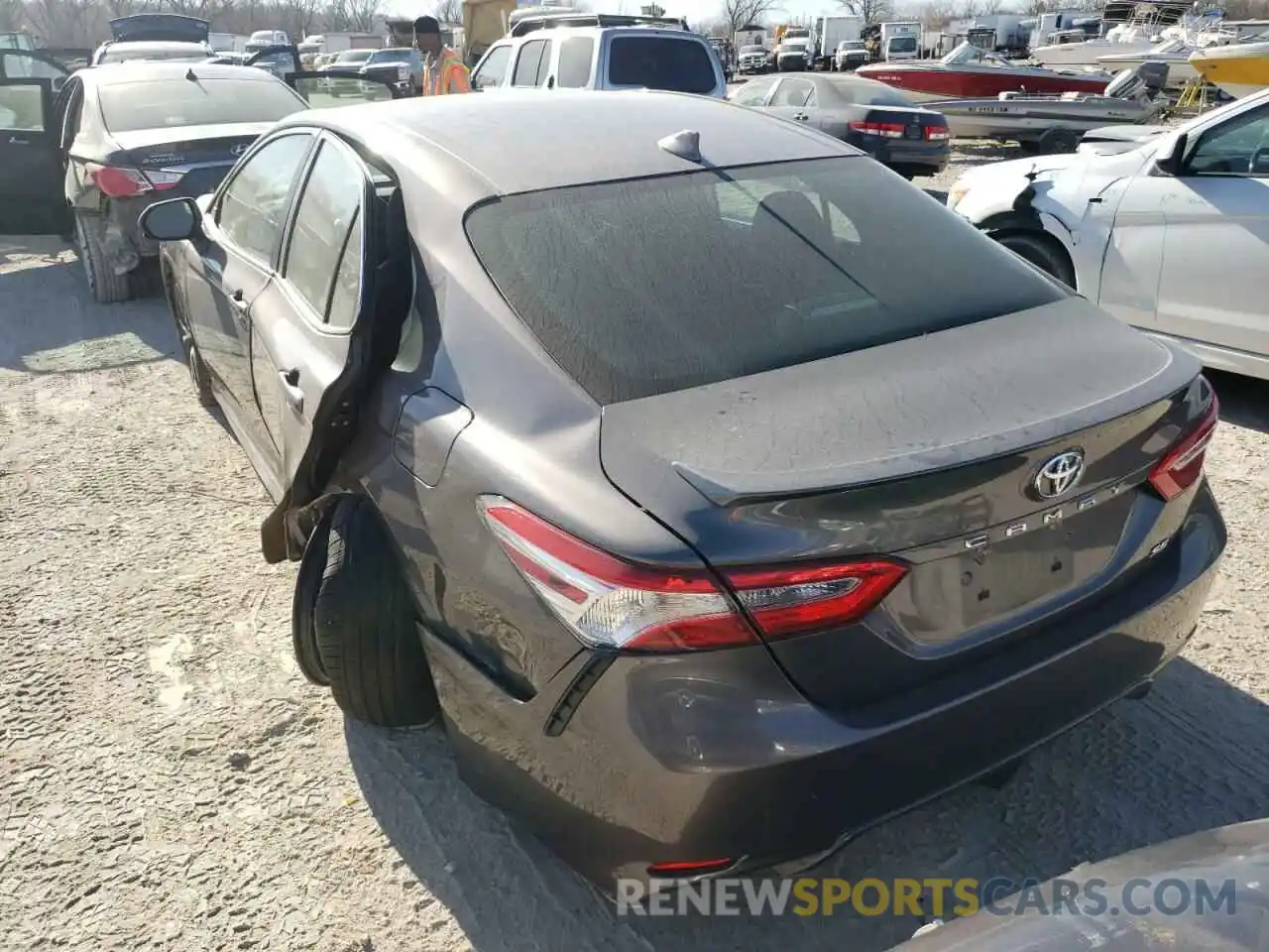 3 Photograph of a damaged car 4T1G11AK6LU338397 TOYOTA CAMRY 2020