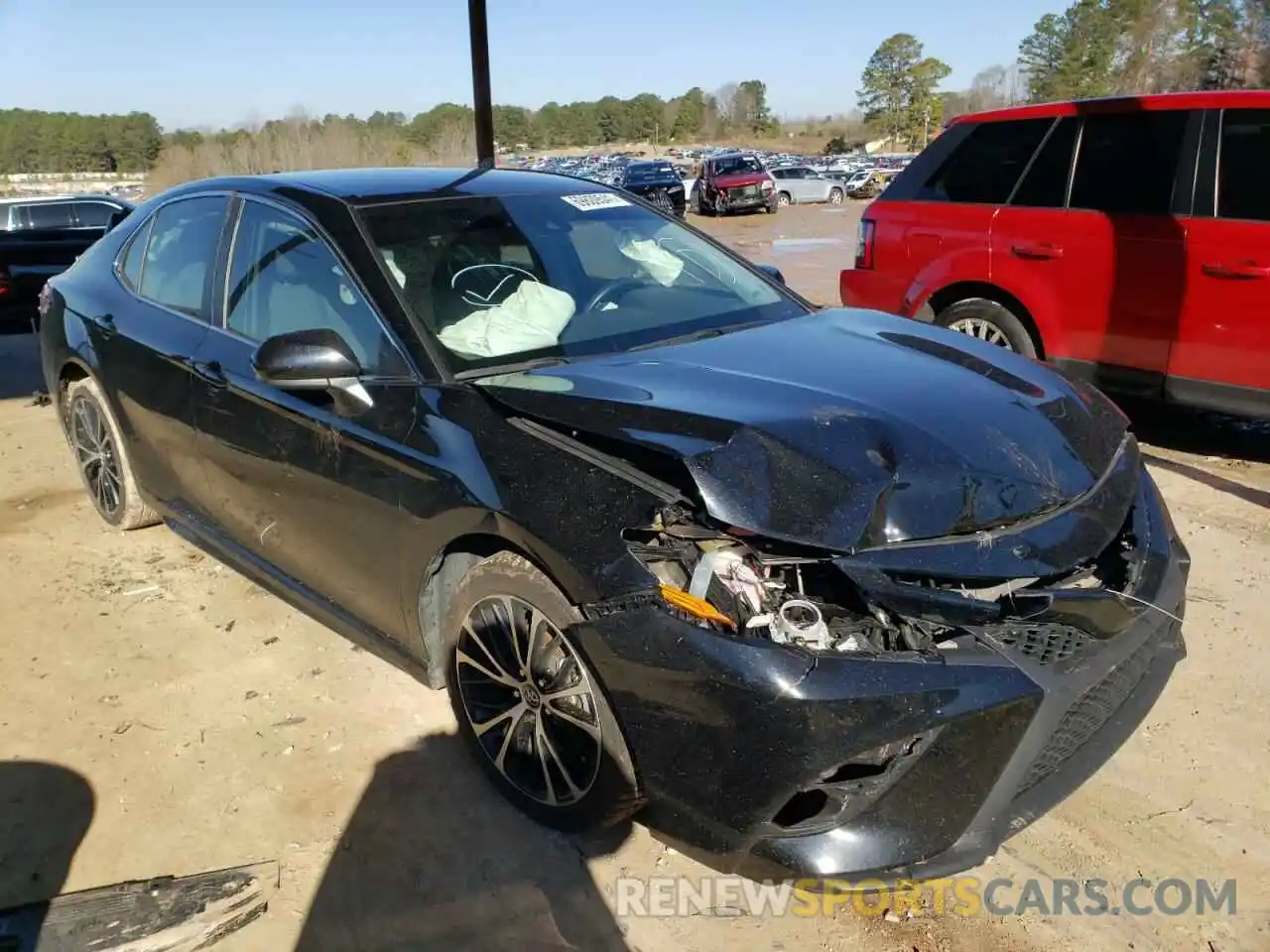 1 Photograph of a damaged car 4T1G11AK6LU341056 TOYOTA CAMRY 2020