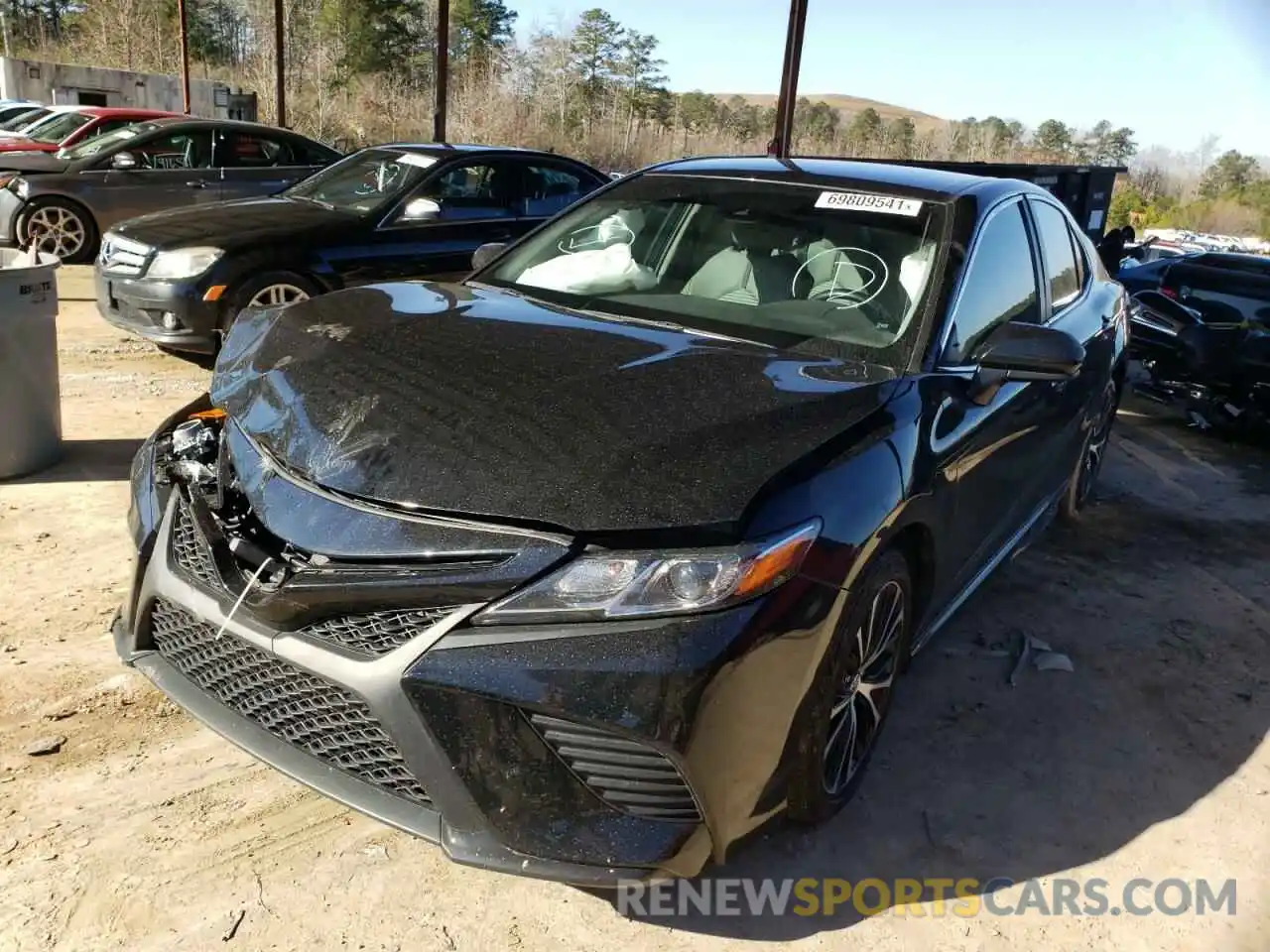 2 Photograph of a damaged car 4T1G11AK6LU341056 TOYOTA CAMRY 2020