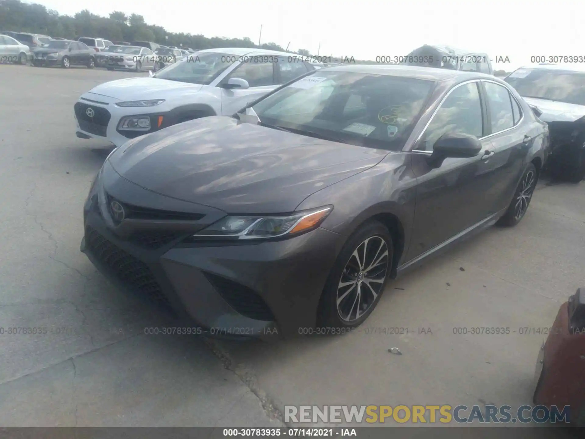 2 Photograph of a damaged car 4T1G11AK6LU342739 TOYOTA CAMRY 2020