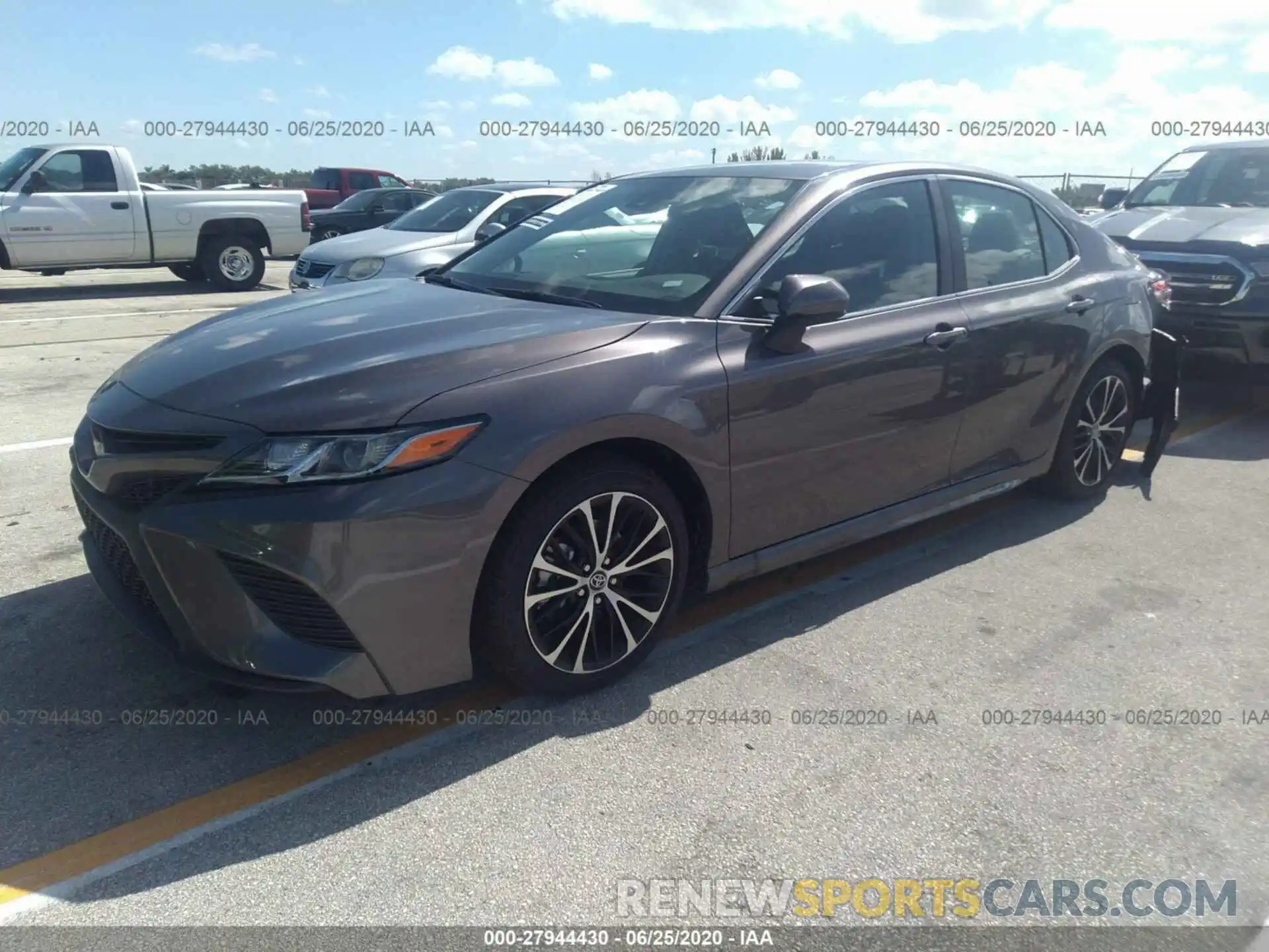 2 Photograph of a damaged car 4T1G11AK6LU343471 TOYOTA CAMRY 2020