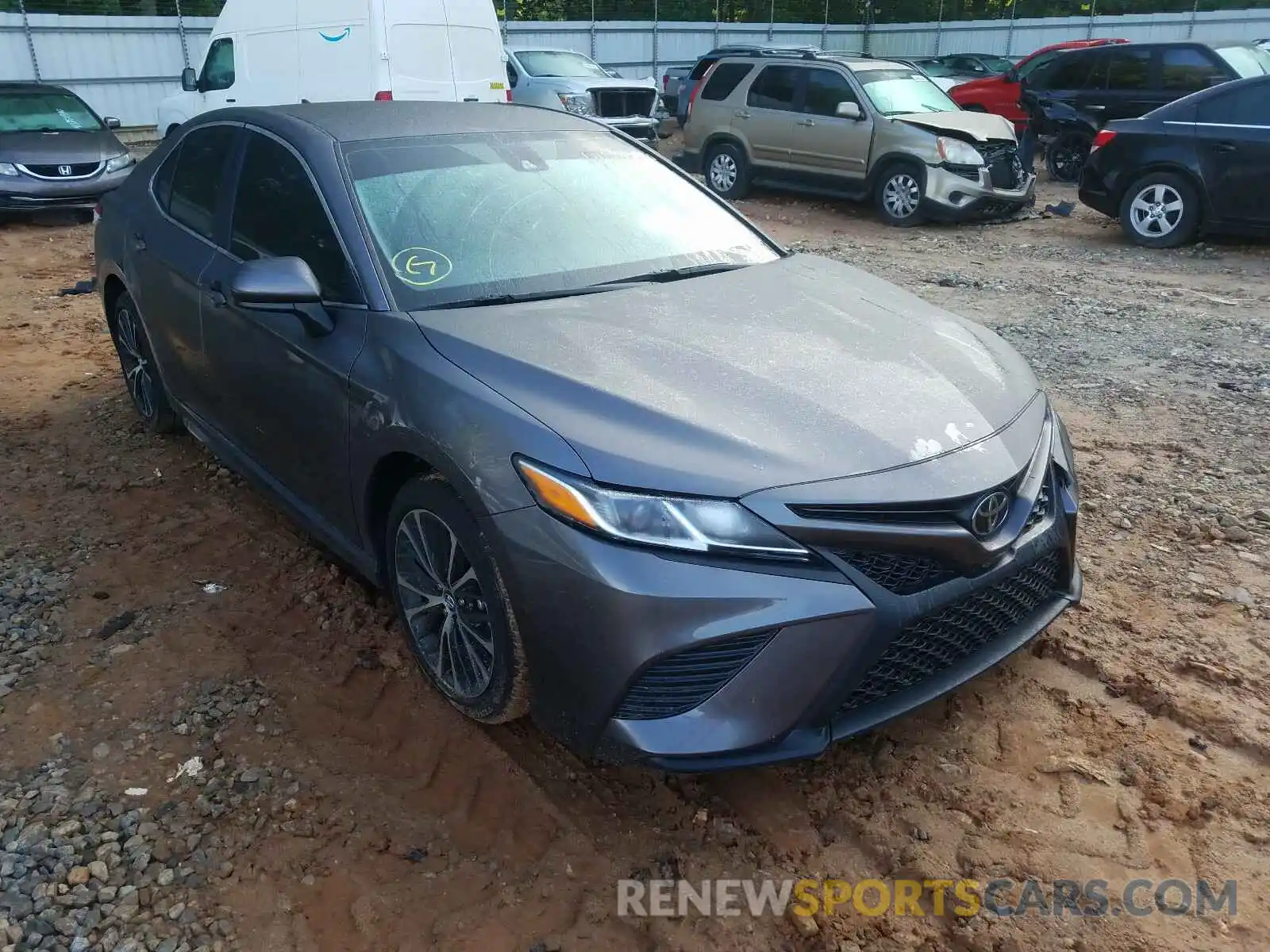 1 Photograph of a damaged car 4T1G11AK6LU343986 TOYOTA CAMRY 2020