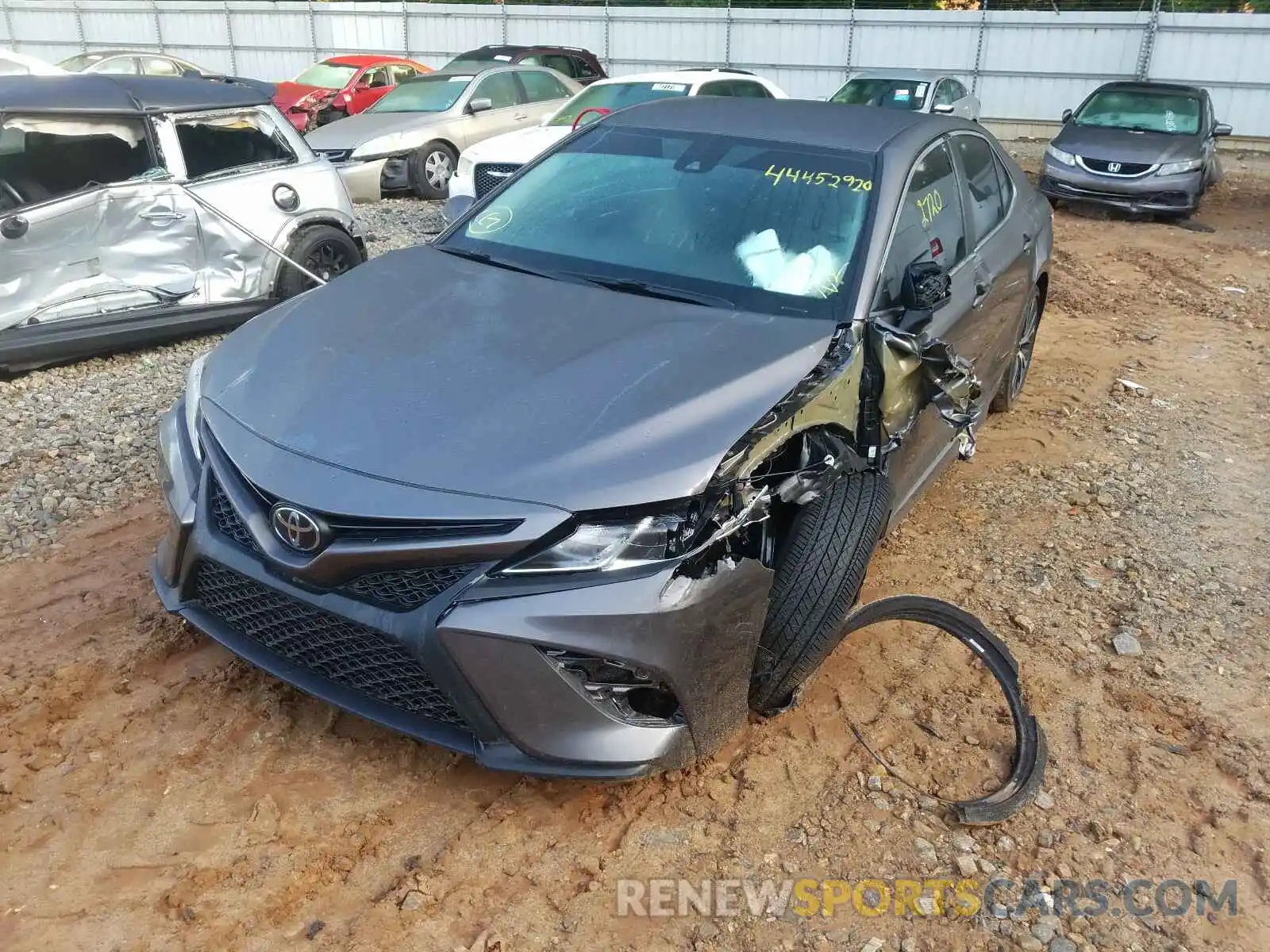 2 Photograph of a damaged car 4T1G11AK6LU343986 TOYOTA CAMRY 2020