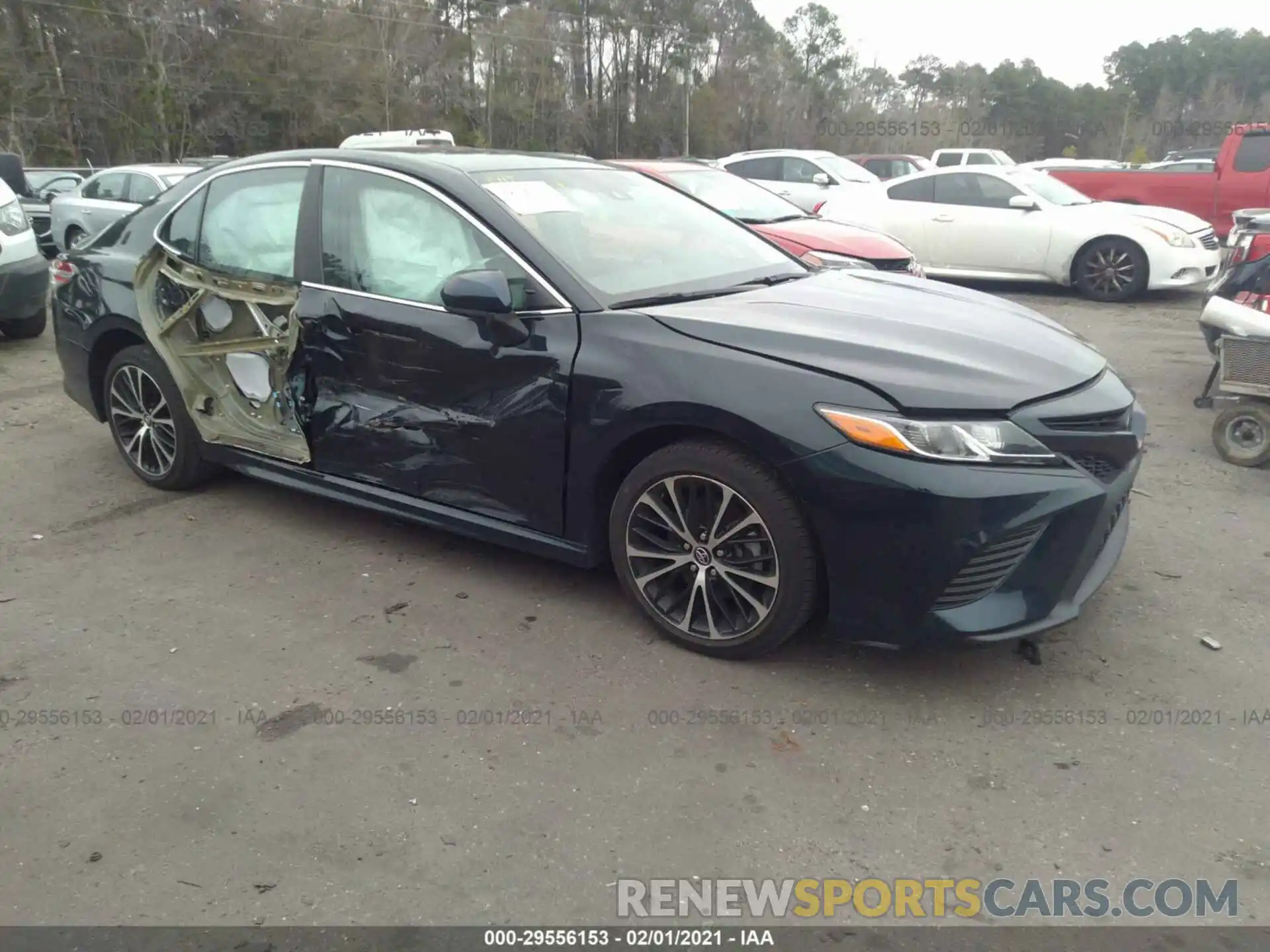 1 Photograph of a damaged car 4T1G11AK6LU346841 TOYOTA CAMRY 2020