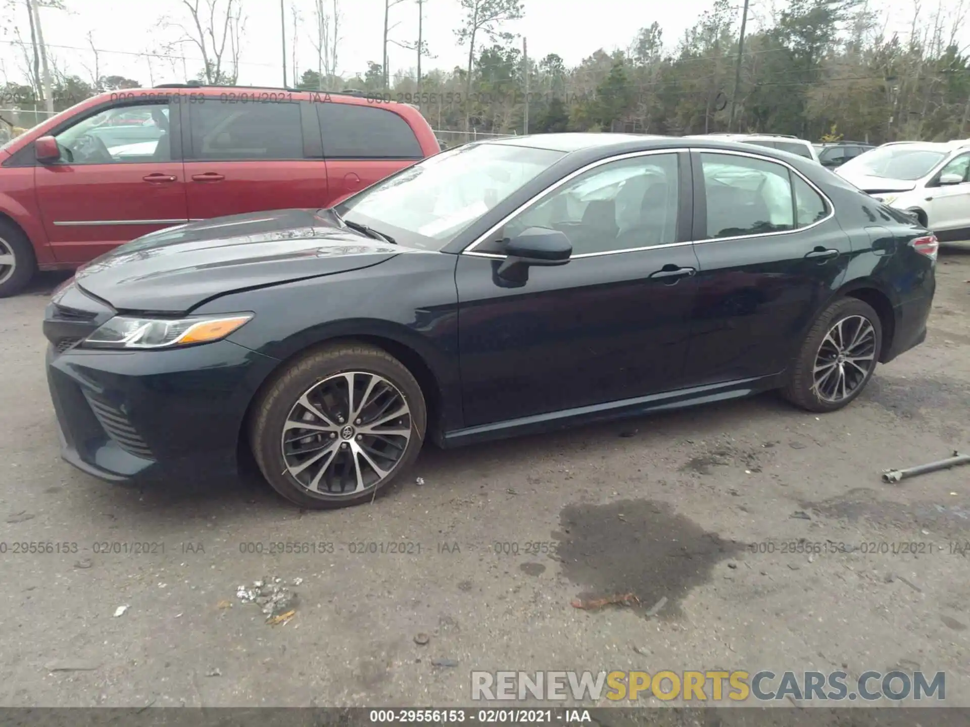 2 Photograph of a damaged car 4T1G11AK6LU346841 TOYOTA CAMRY 2020