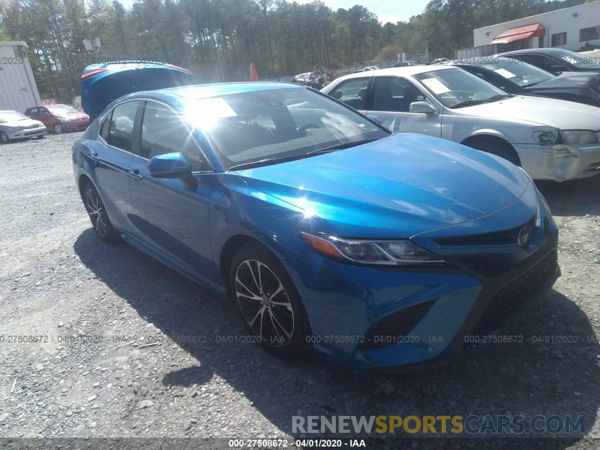 1 Photograph of a damaged car 4T1G11AK6LU347844 TOYOTA CAMRY 2020