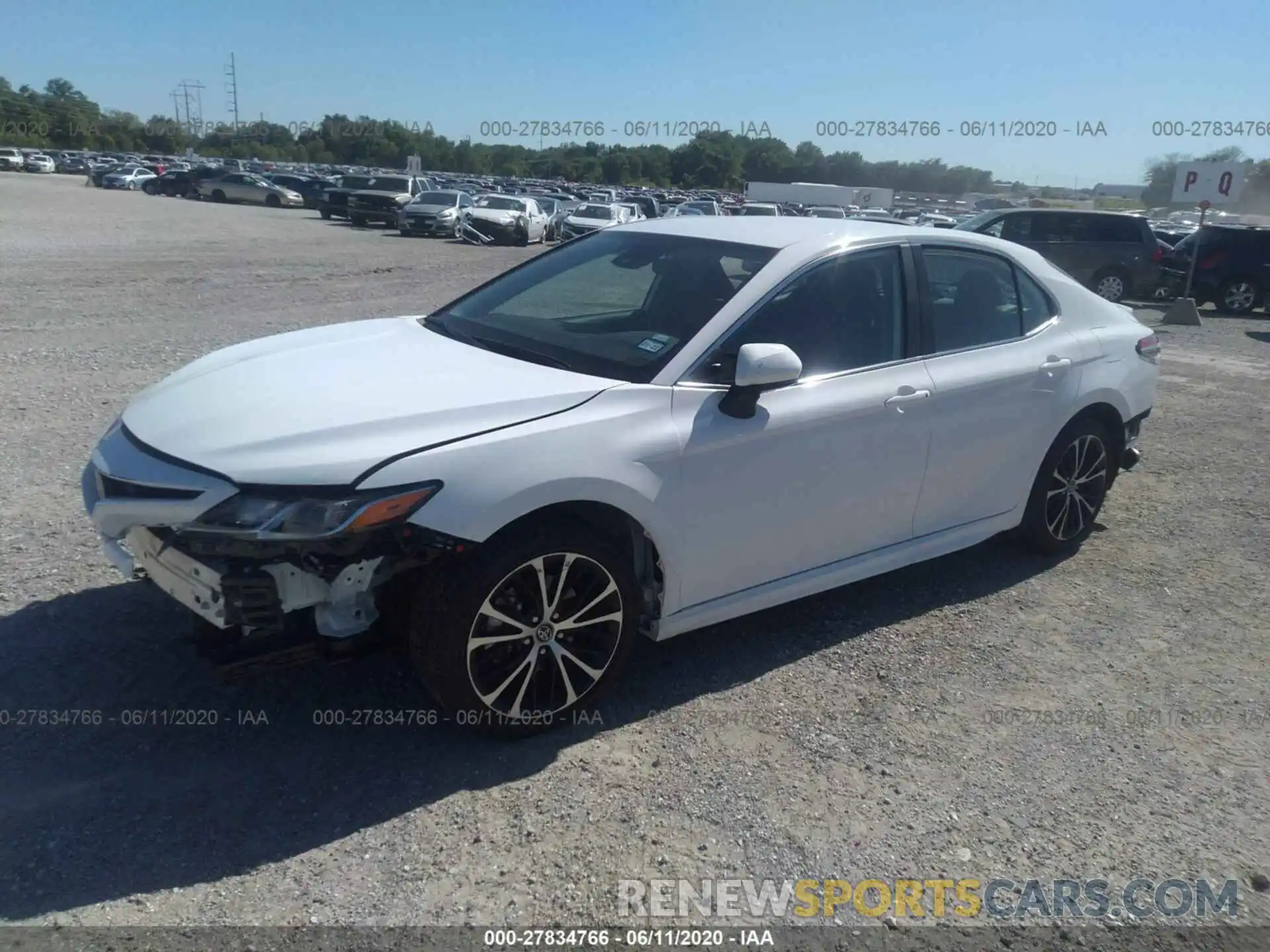 2 Photograph of a damaged car 4T1G11AK6LU352235 TOYOTA CAMRY 2020