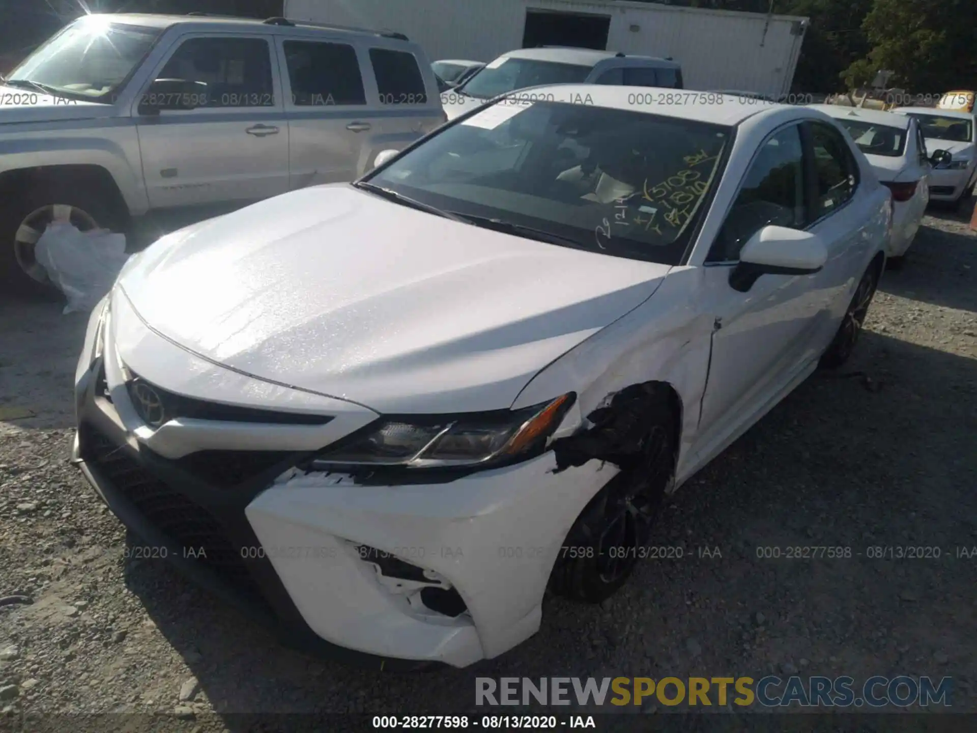 2 Photograph of a damaged car 4T1G11AK6LU353708 TOYOTA CAMRY 2020