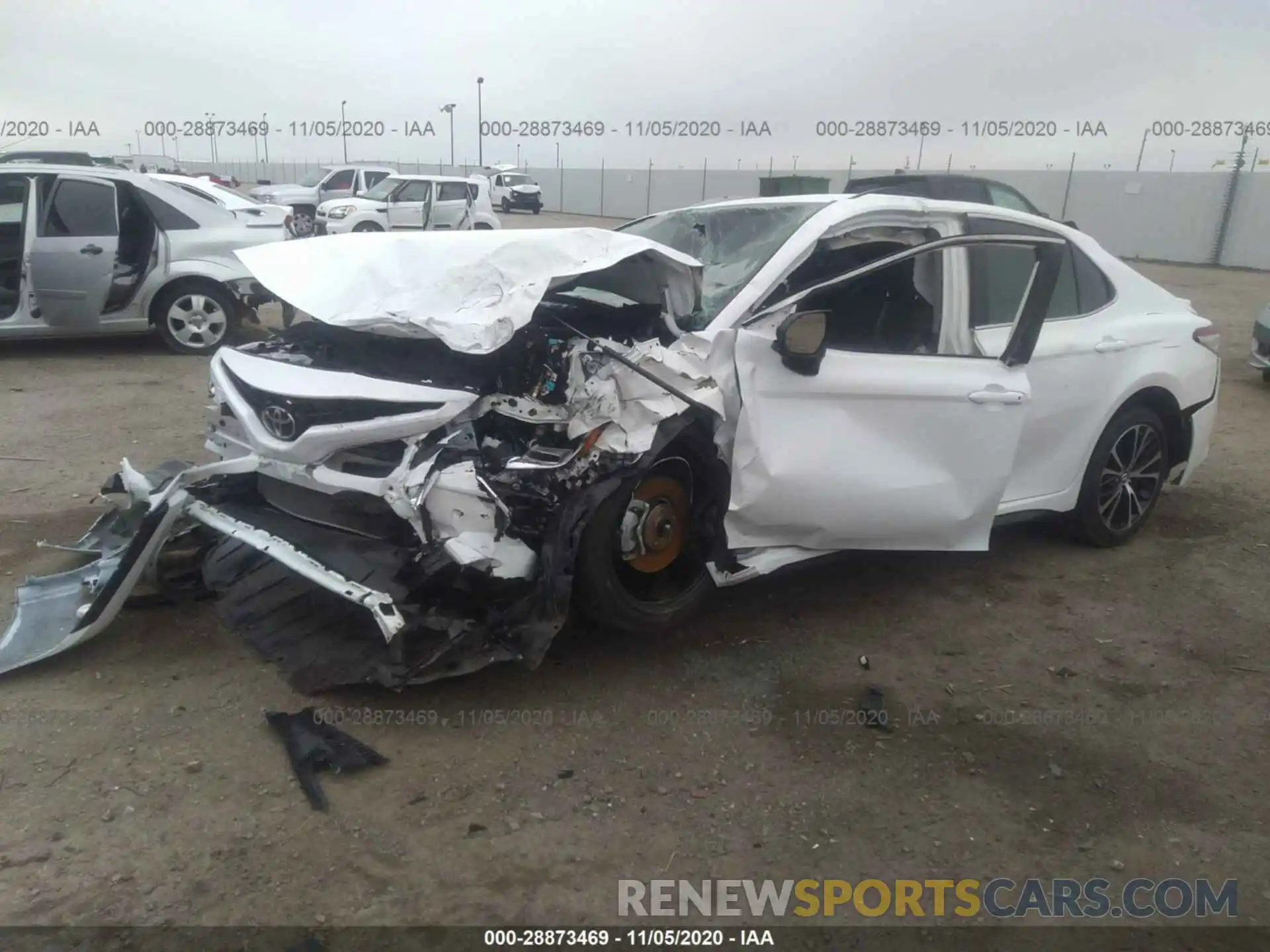 6 Photograph of a damaged car 4T1G11AK6LU354602 TOYOTA CAMRY 2020