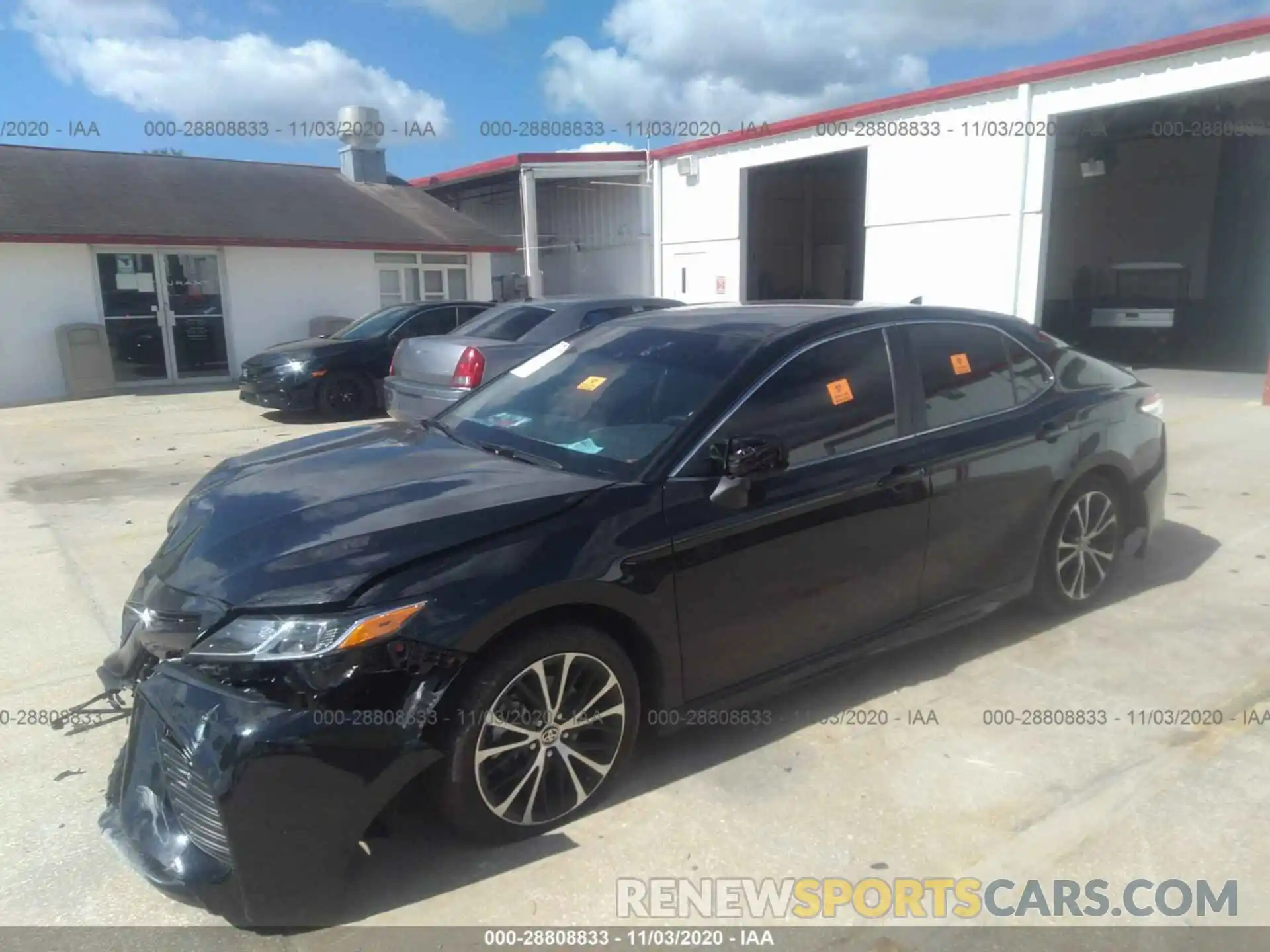 2 Photograph of a damaged car 4T1G11AK6LU357354 TOYOTA CAMRY 2020