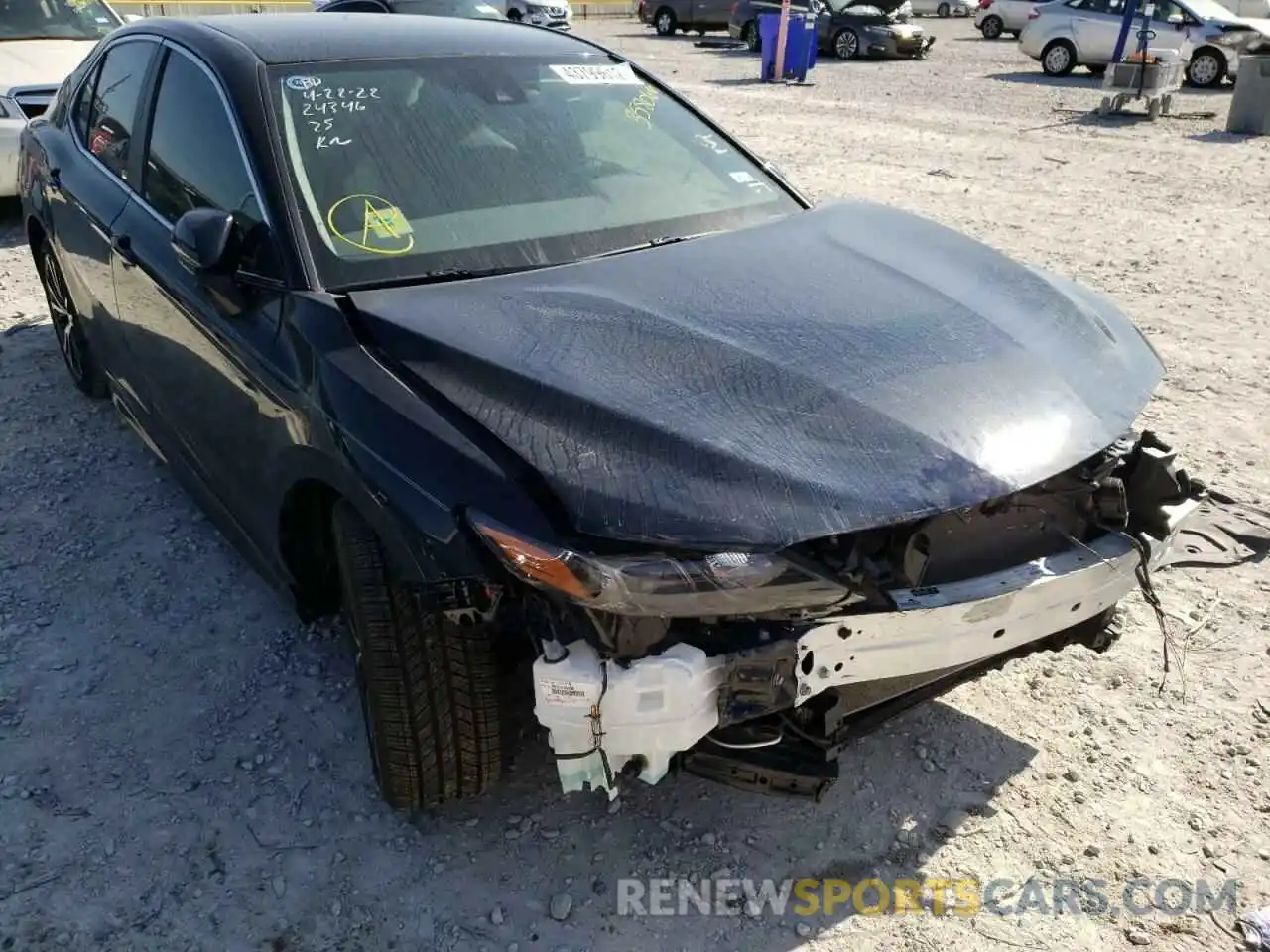 1 Photograph of a damaged car 4T1G11AK6LU358066 TOYOTA CAMRY 2020