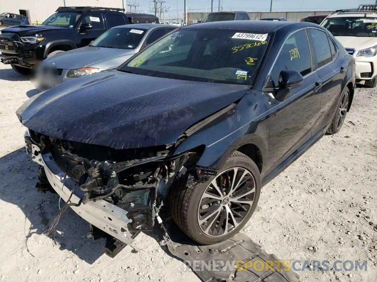 2 Photograph of a damaged car 4T1G11AK6LU358066 TOYOTA CAMRY 2020