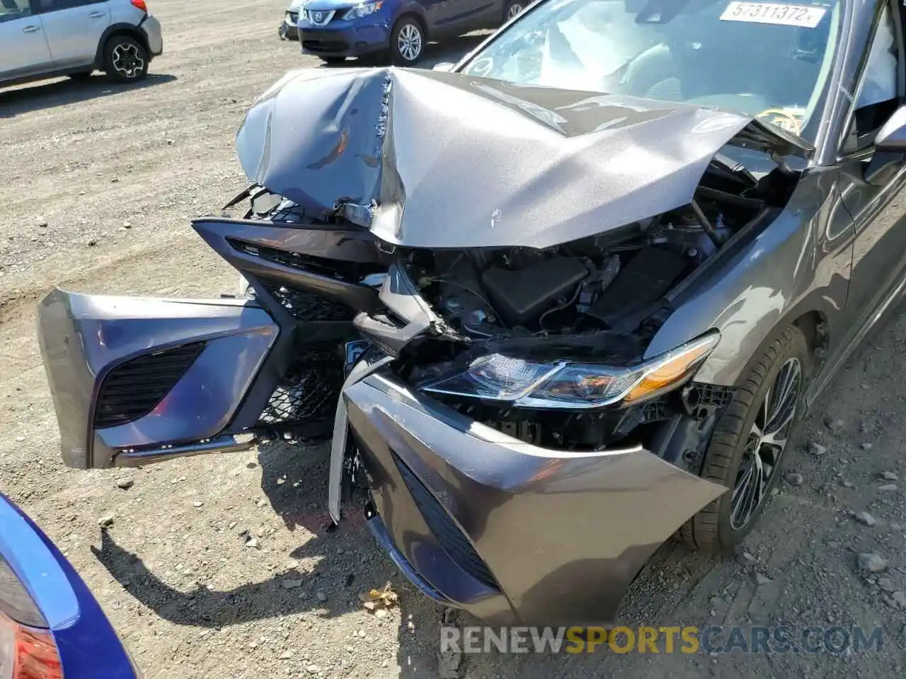 9 Photograph of a damaged car 4T1G11AK6LU360867 TOYOTA CAMRY 2020