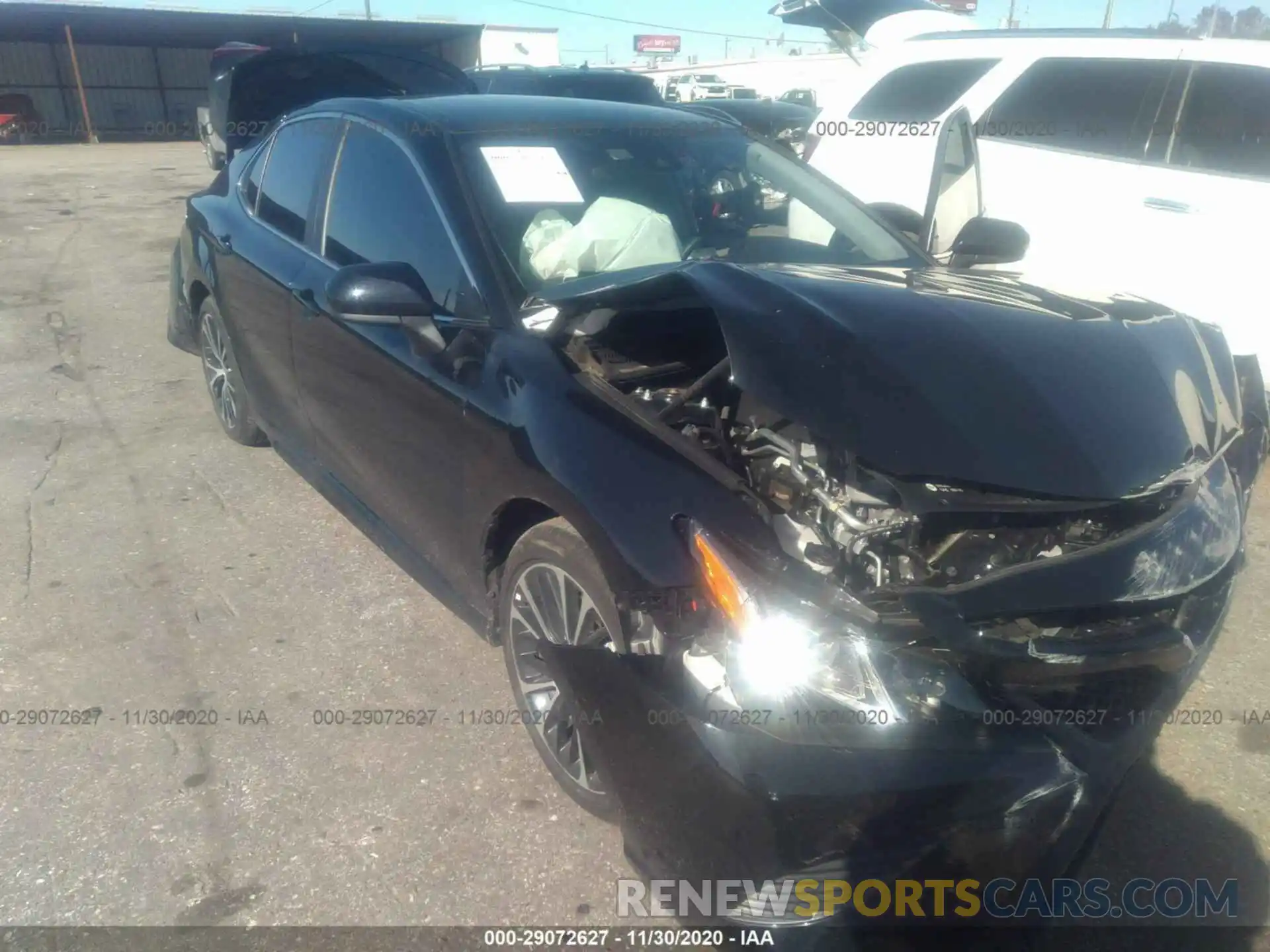 1 Photograph of a damaged car 4T1G11AK6LU362988 TOYOTA CAMRY 2020