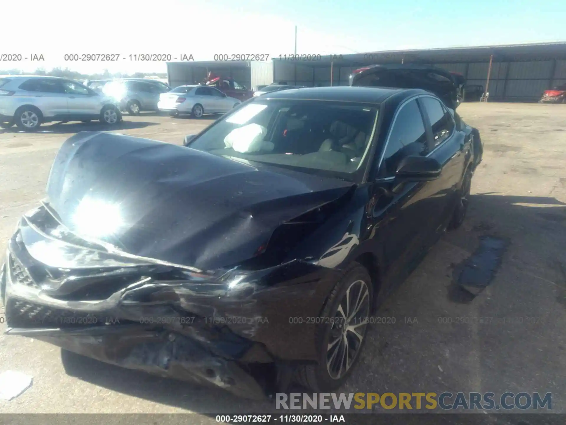 2 Photograph of a damaged car 4T1G11AK6LU362988 TOYOTA CAMRY 2020