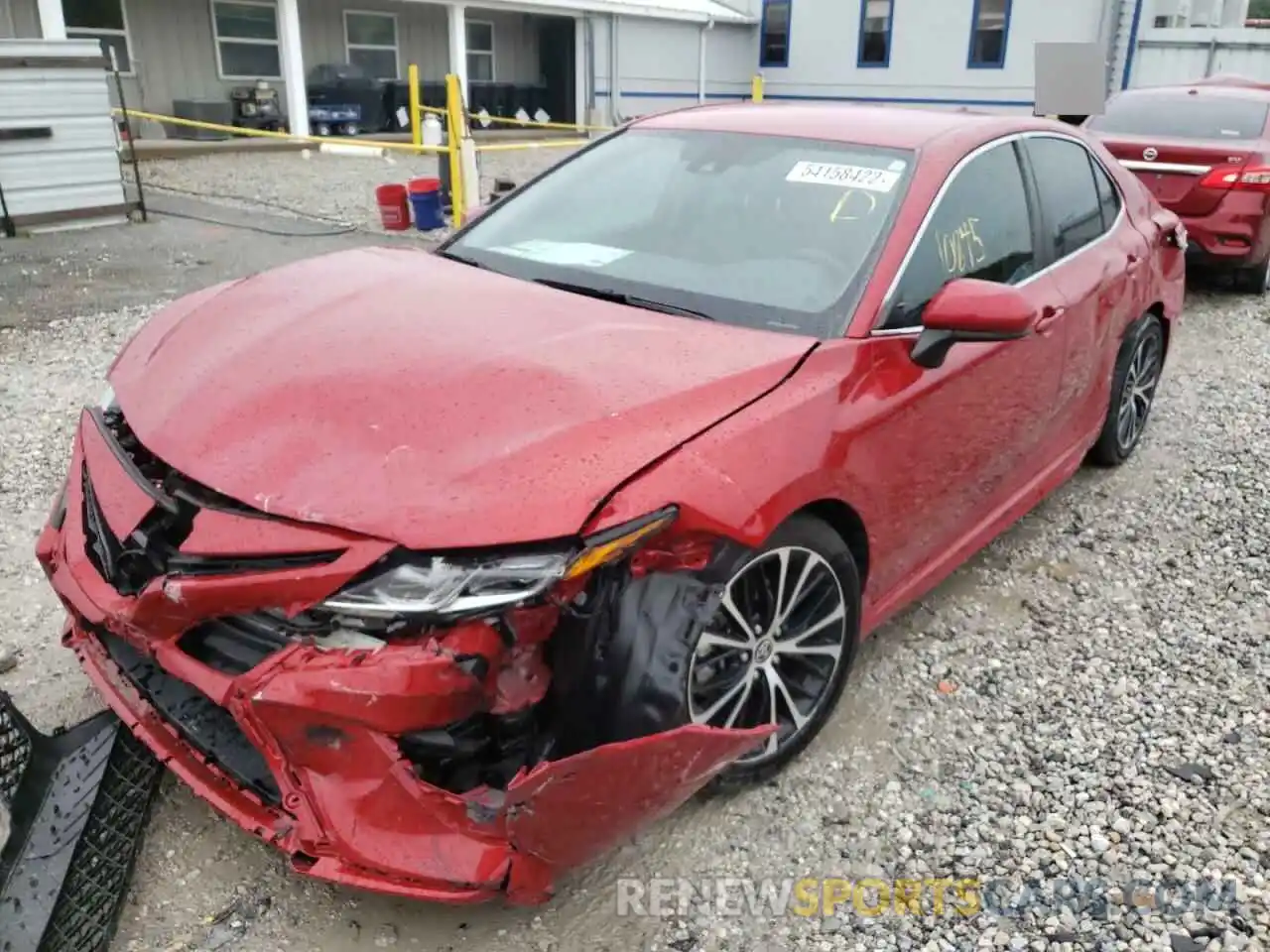 2 Photograph of a damaged car 4T1G11AK6LU364059 TOYOTA CAMRY 2020