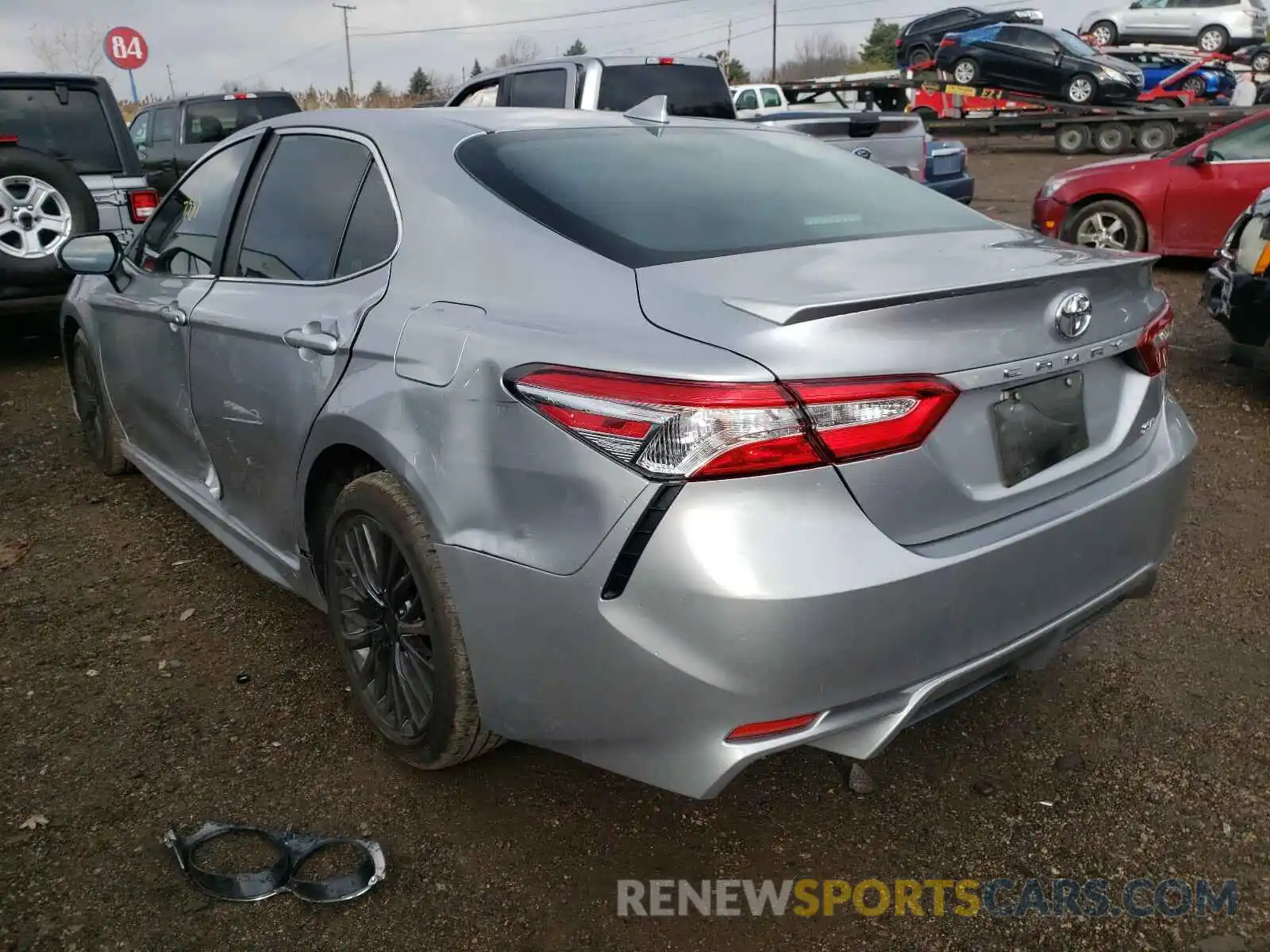 3 Photograph of a damaged car 4T1G11AK6LU364112 TOYOTA CAMRY 2020