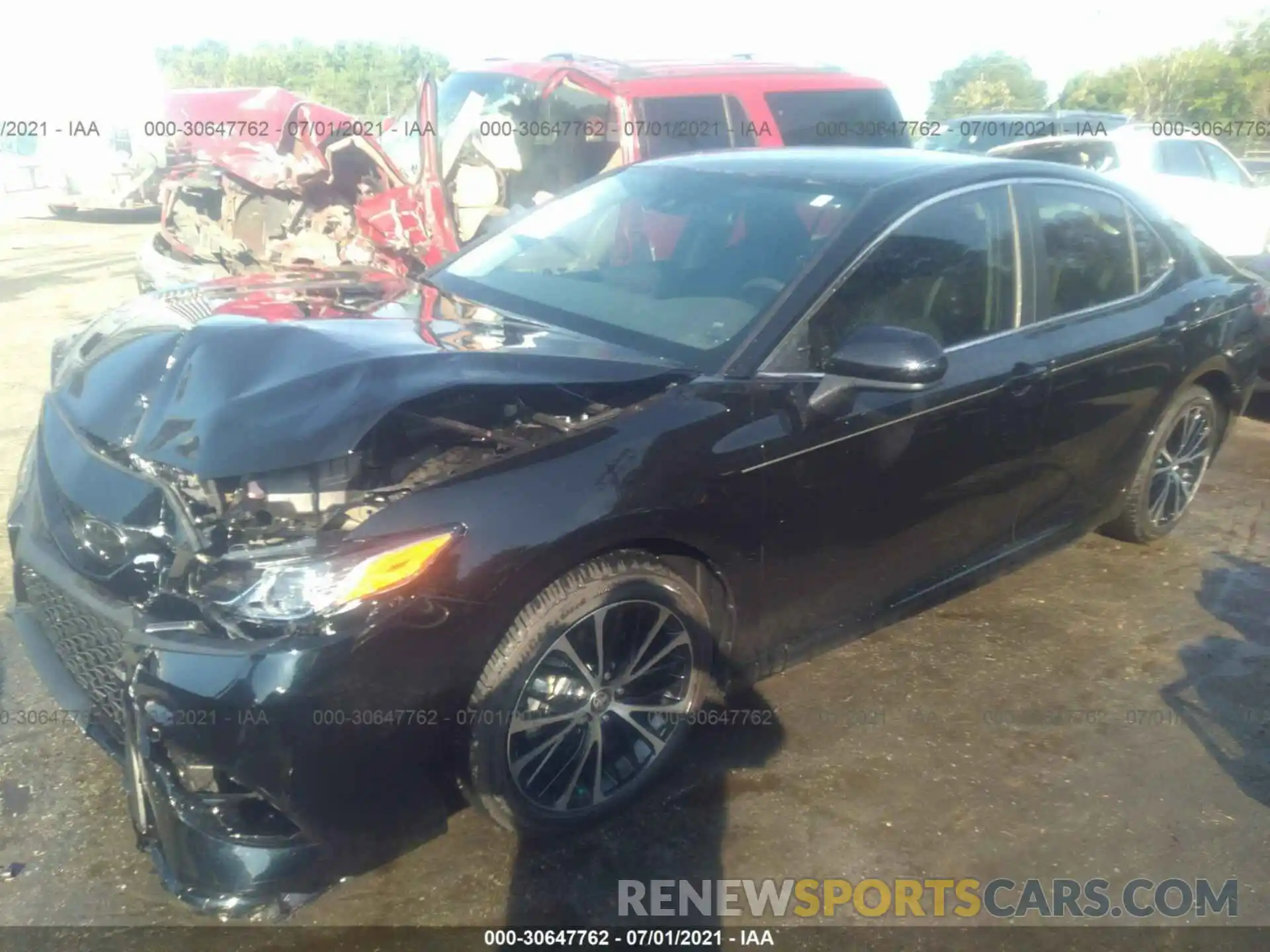 2 Photograph of a damaged car 4T1G11AK6LU368712 TOYOTA CAMRY 2020