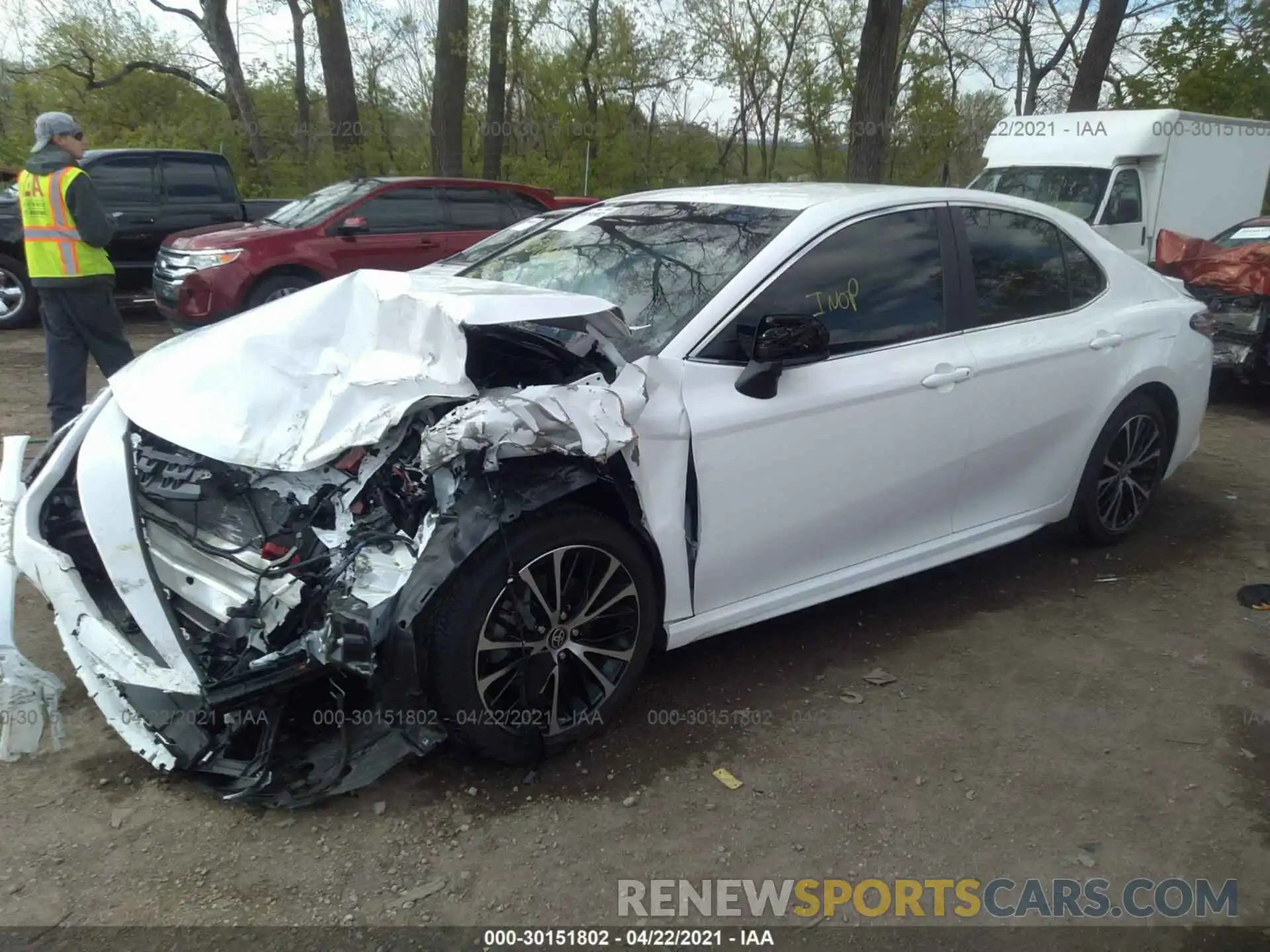 2 Photograph of a damaged car 4T1G11AK6LU369861 TOYOTA CAMRY 2020