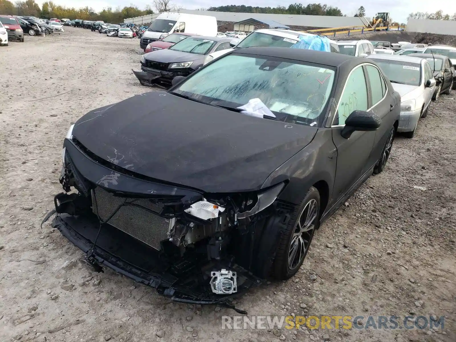 2 Photograph of a damaged car 4T1G11AK6LU371898 TOYOTA CAMRY 2020