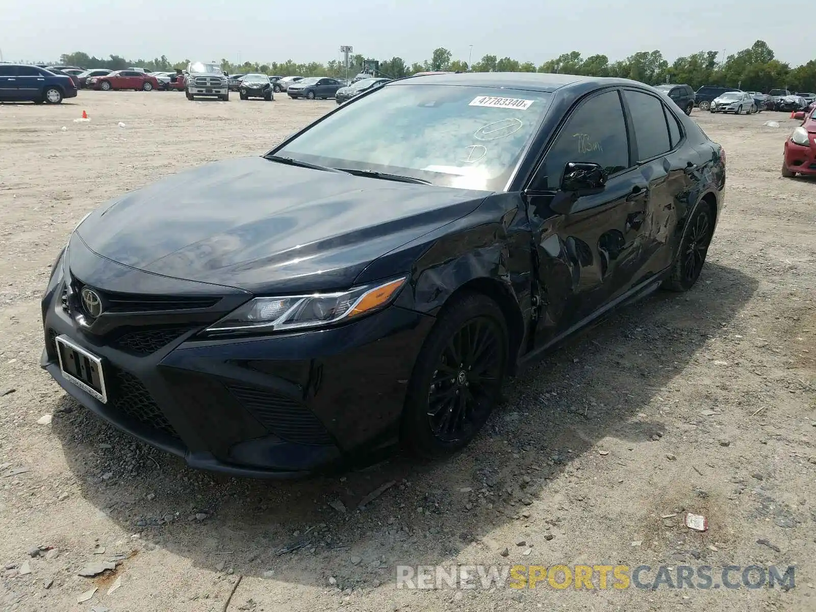 2 Photograph of a damaged car 4T1G11AK6LU375823 TOYOTA CAMRY 2020