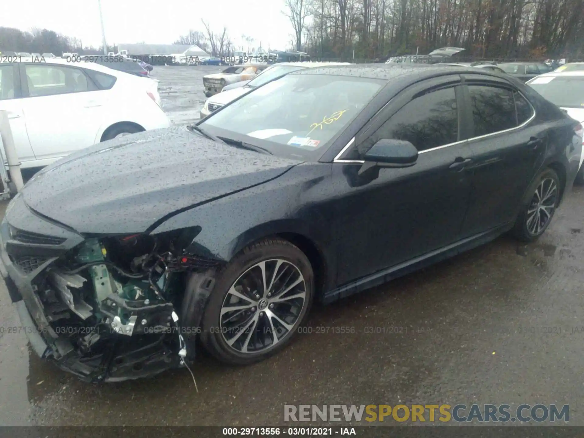 2 Photograph of a damaged car 4T1G11AK6LU375918 TOYOTA CAMRY 2020