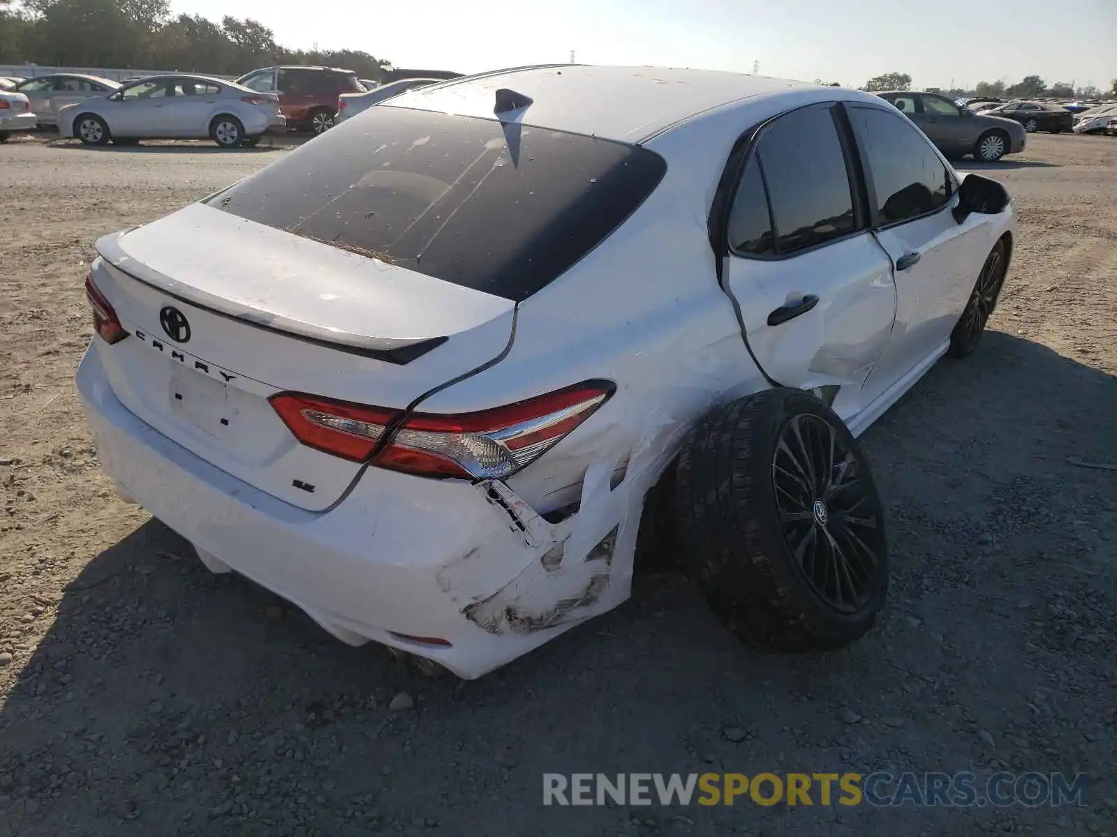 4 Photograph of a damaged car 4T1G11AK6LU377183 TOYOTA CAMRY 2020