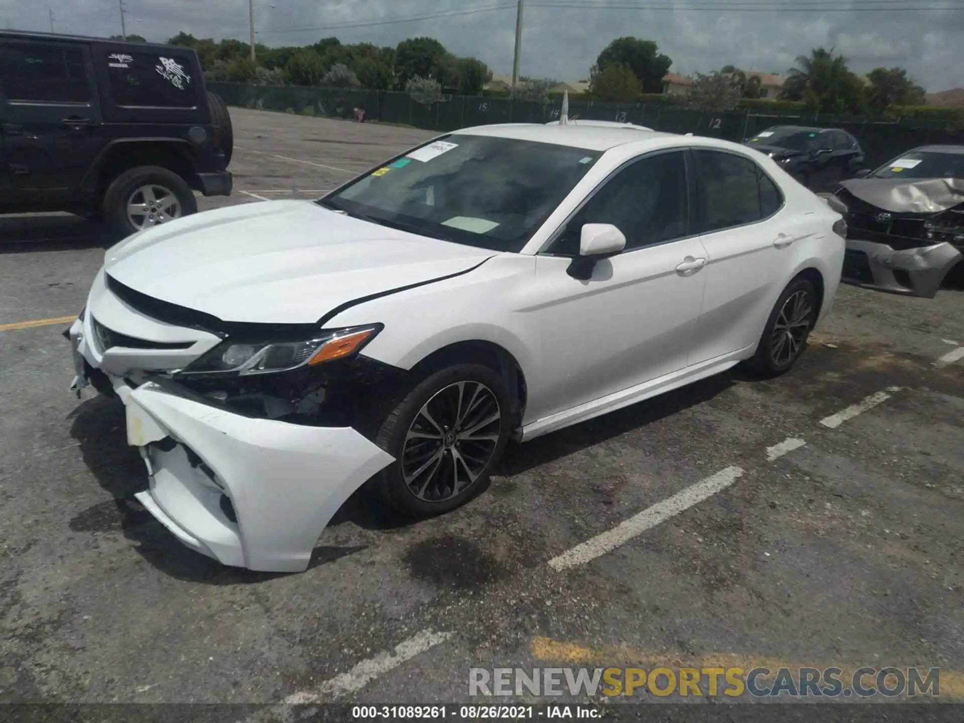 2 Photograph of a damaged car 4T1G11AK6LU377670 TOYOTA CAMRY 2020