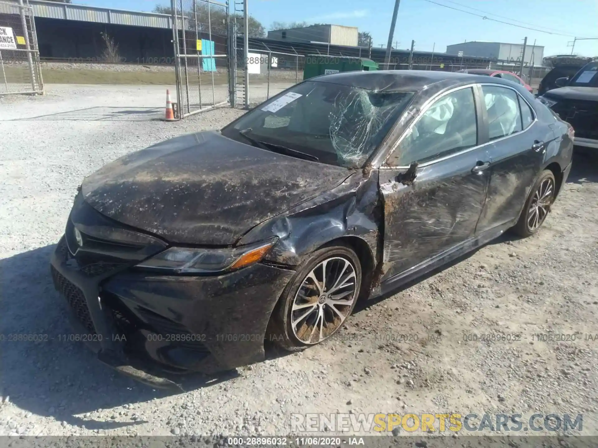 2 Photograph of a damaged car 4T1G11AK6LU379905 TOYOTA CAMRY 2020