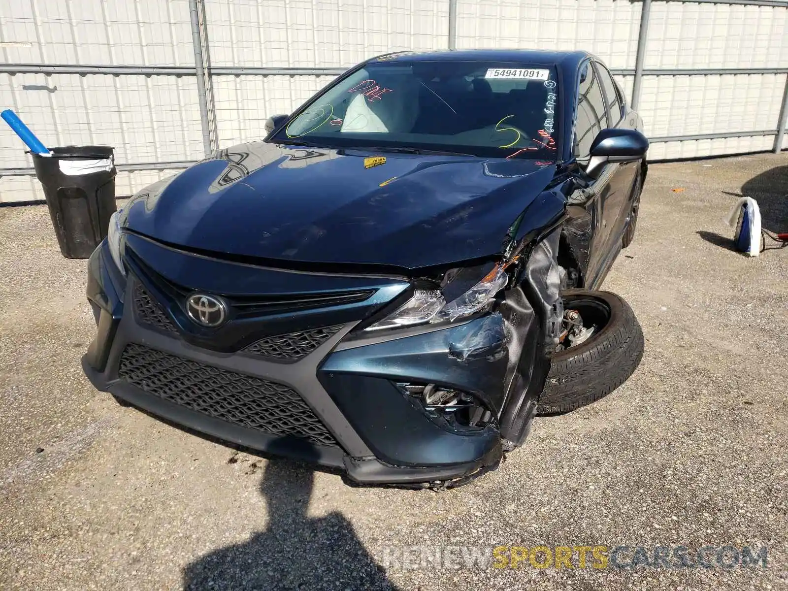 2 Photograph of a damaged car 4T1G11AK6LU387633 TOYOTA CAMRY 2020