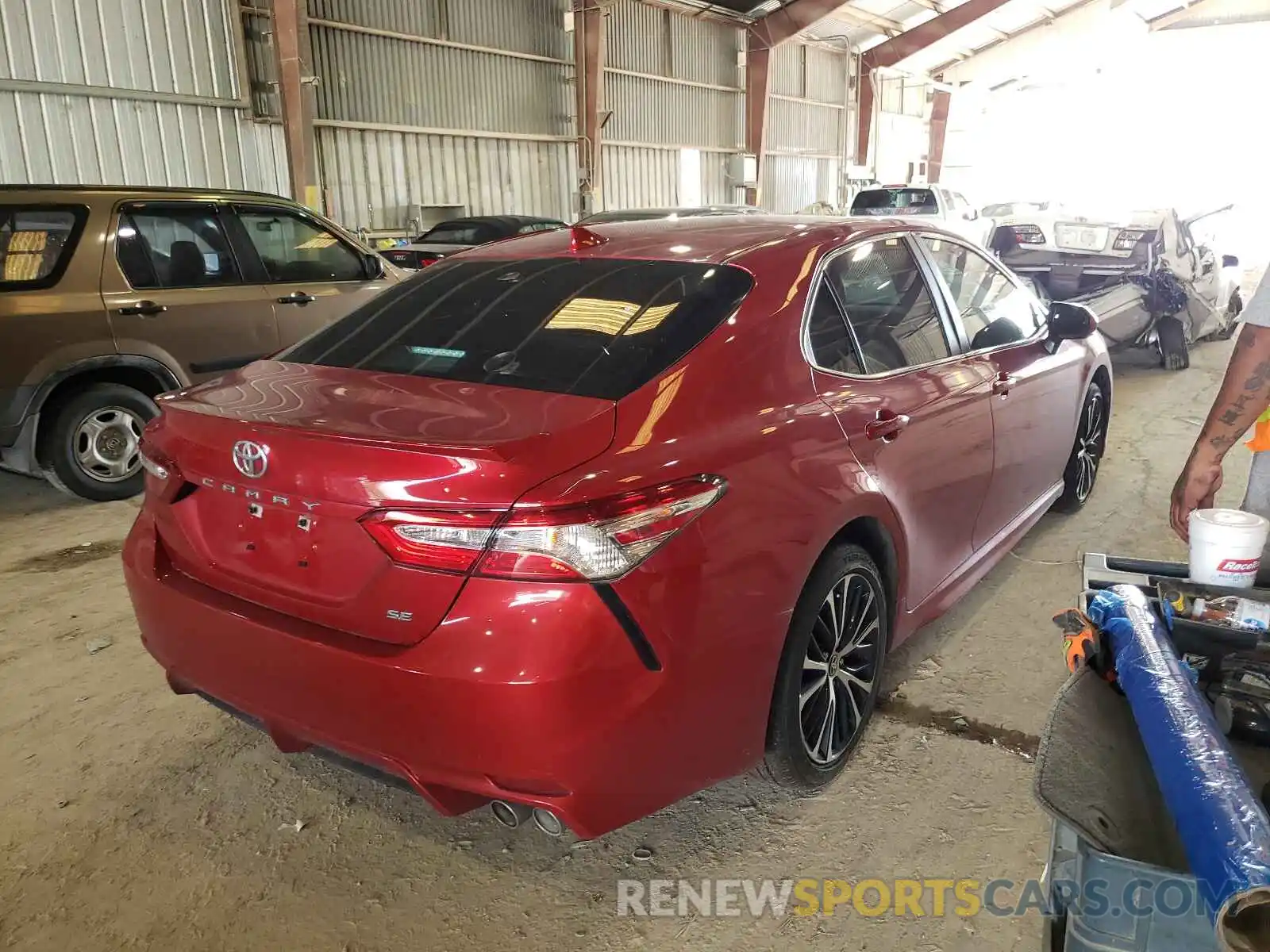 4 Photograph of a damaged car 4T1G11AK6LU396221 TOYOTA CAMRY 2020