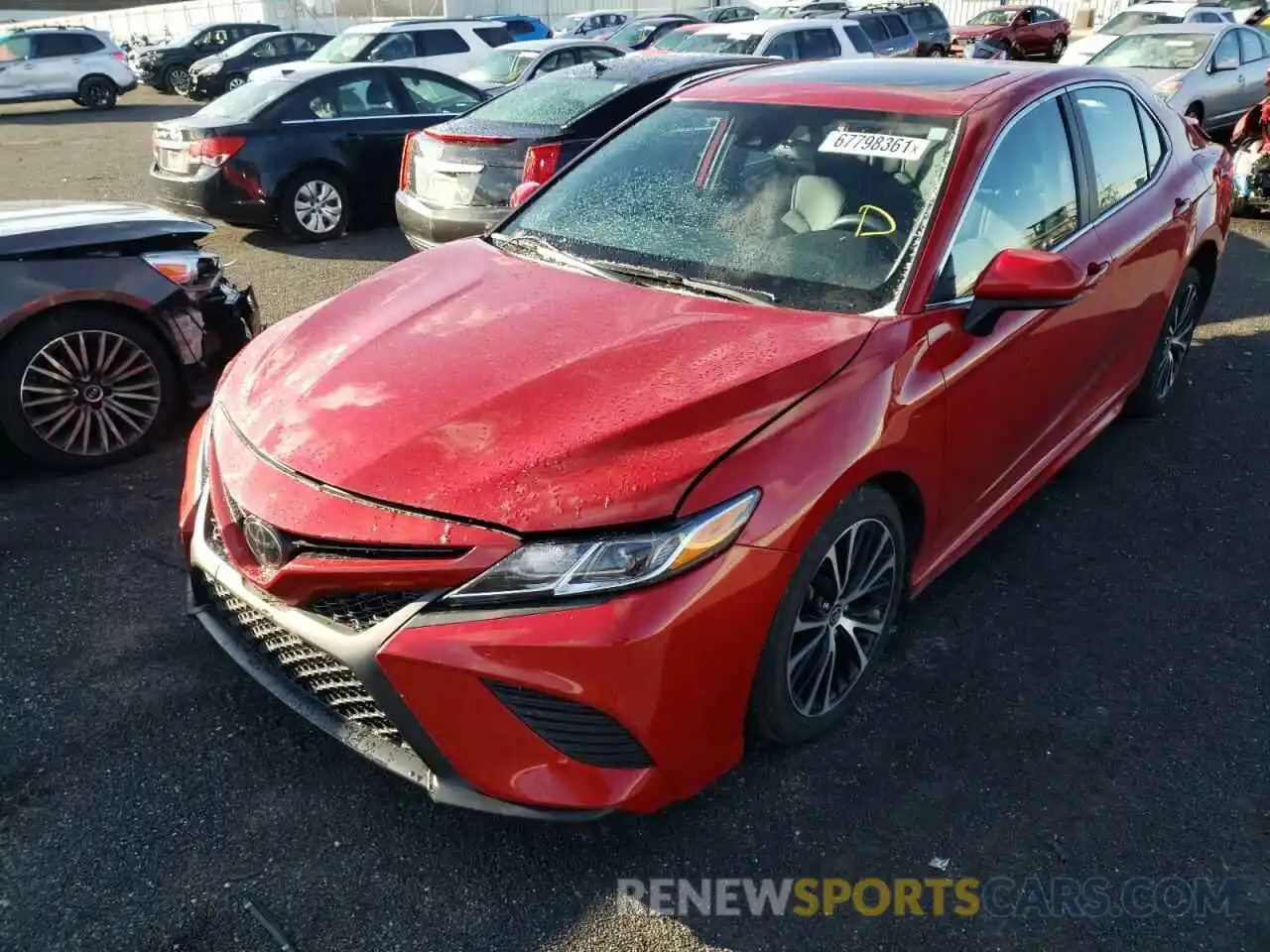 2 Photograph of a damaged car 4T1G11AK6LU397160 TOYOTA CAMRY 2020